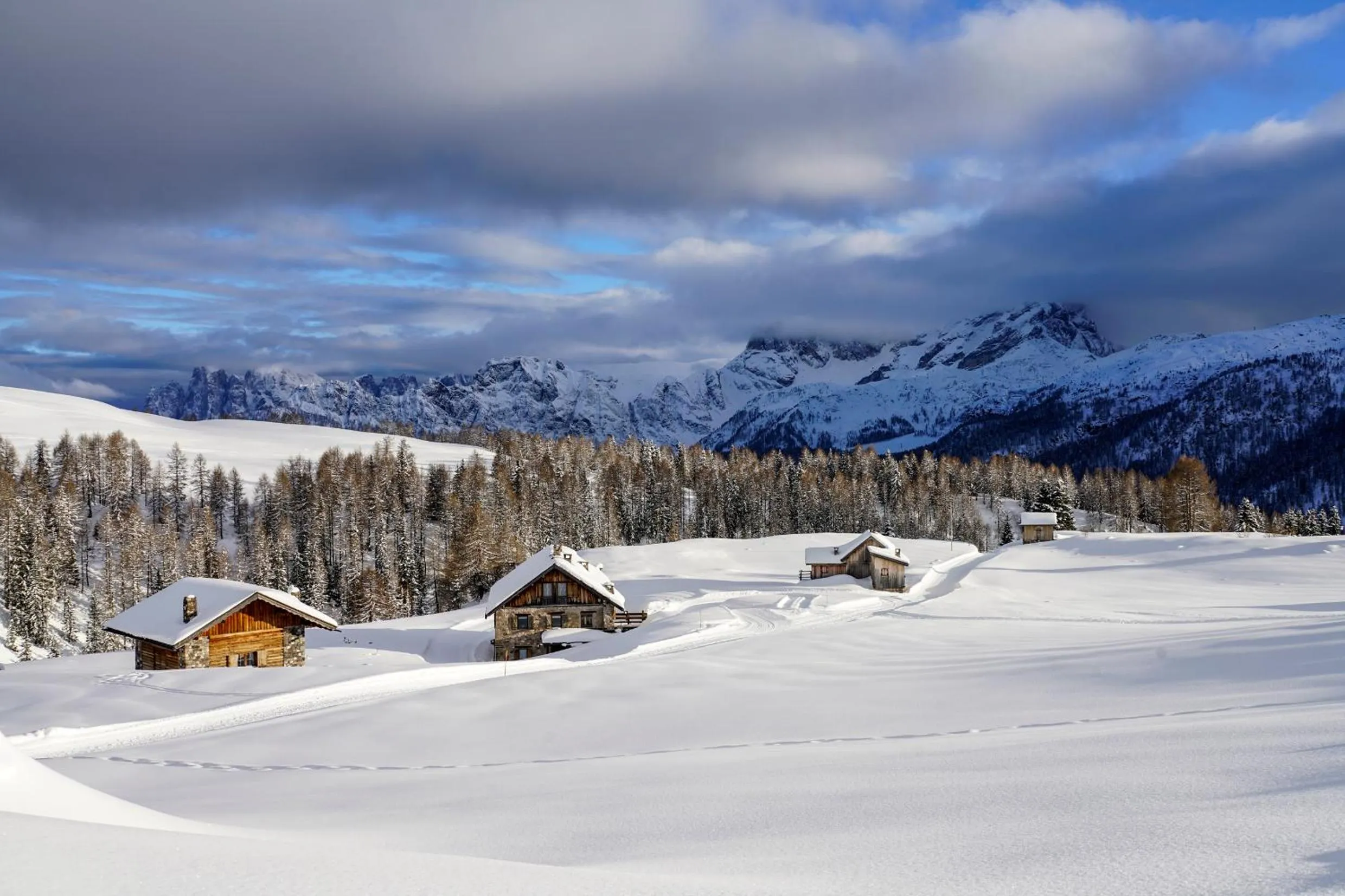 Natural landscape in Chalet Aster