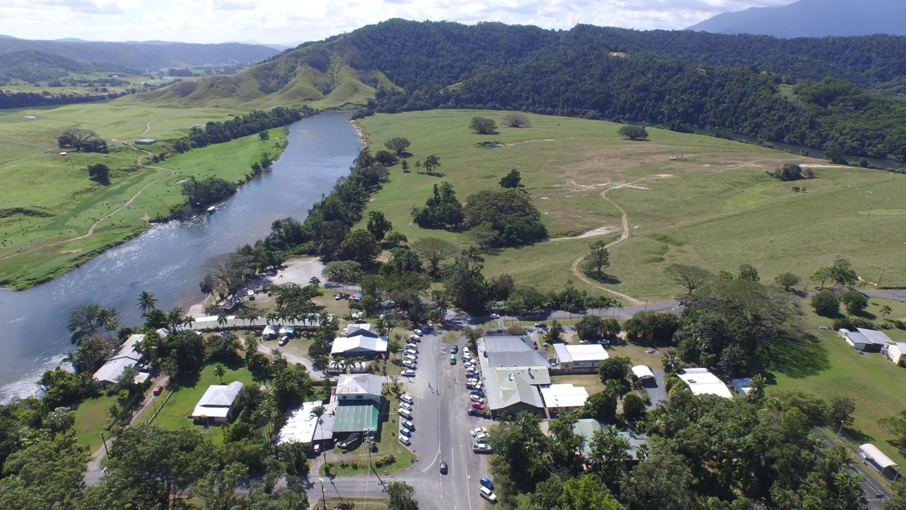 Bird's eye view in Daintree Riverview Lodges