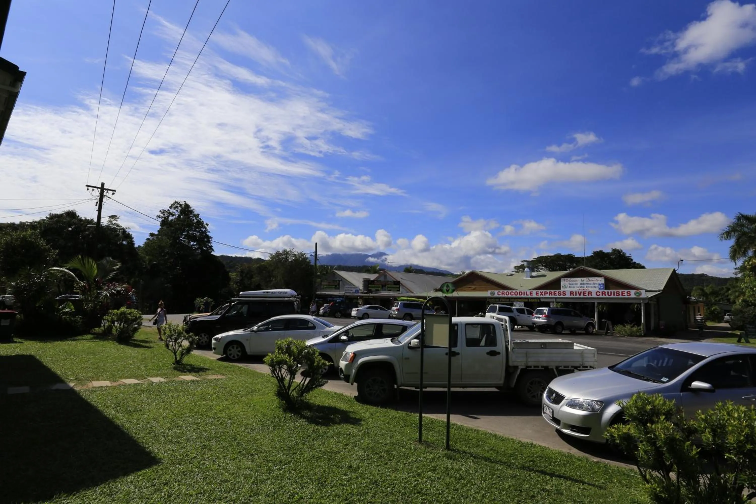 Street view in Daintree Riverview Lodges