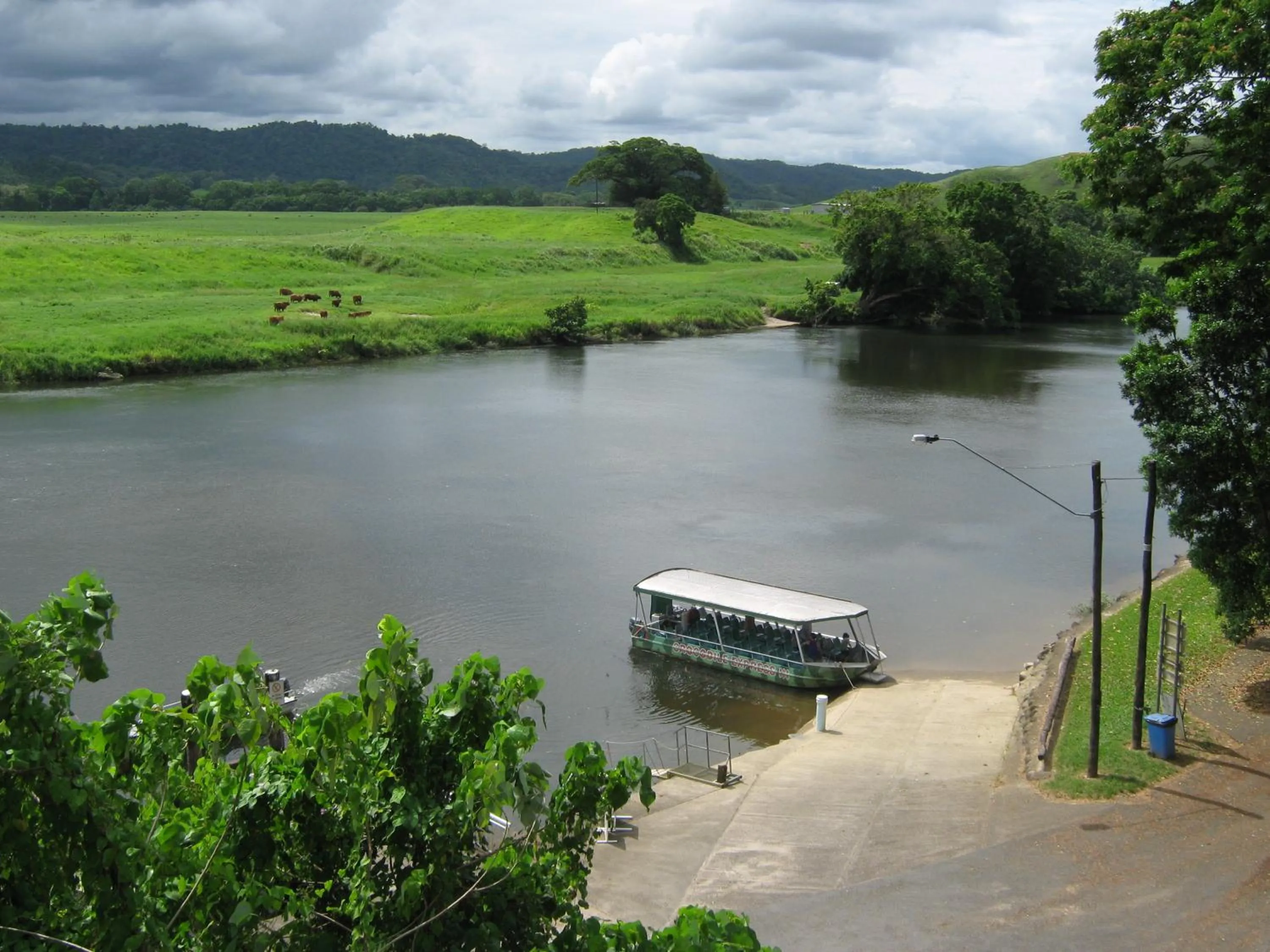 River view in Daintree Riverview Lodges