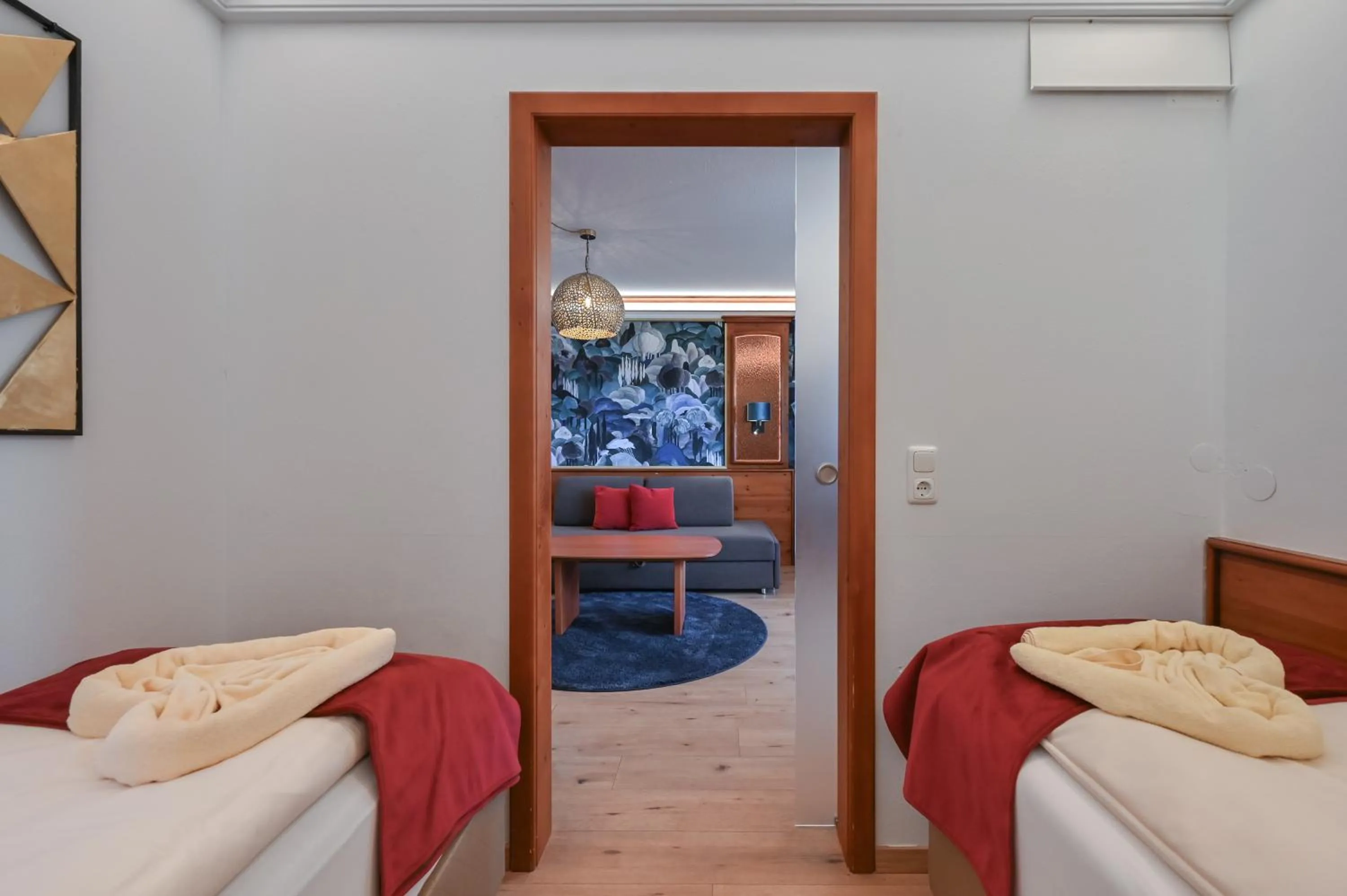 Bed in Hotel San Marco