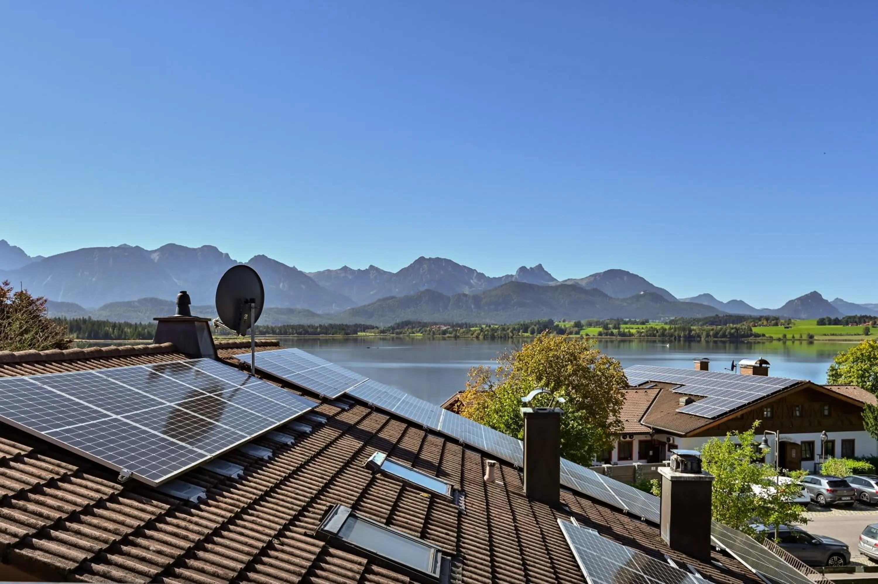 Lake view in Hotel San Marco