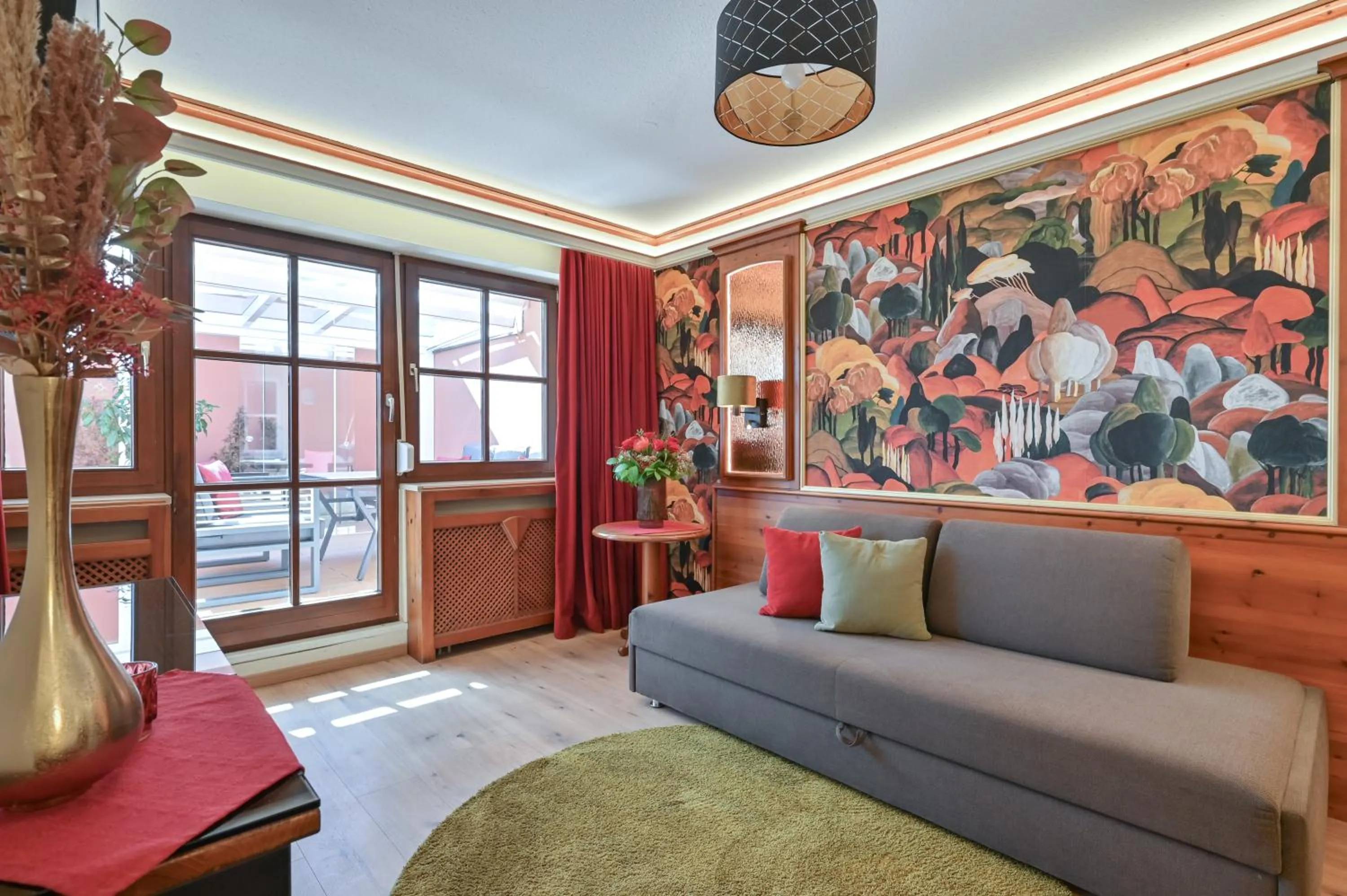 Living room in Hotel San Marco