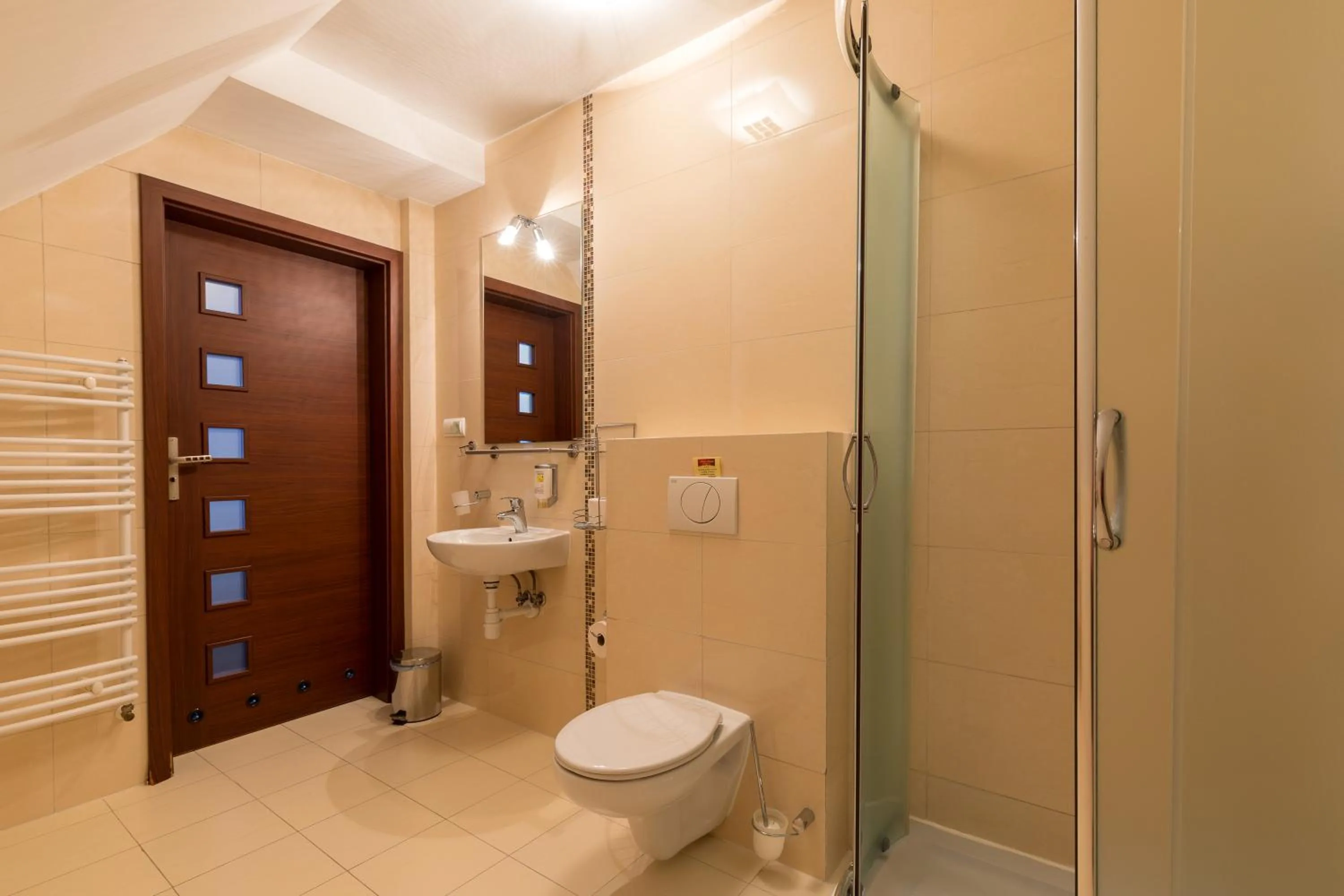 Shower in Hotel Skalite Spa & Wellness