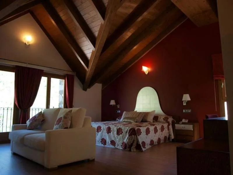 Bed in Hotel Casa Chuldian