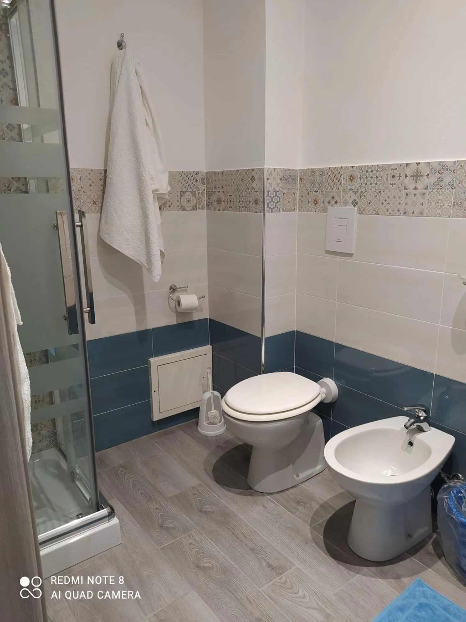 Bathroom in Hotel Poseidon