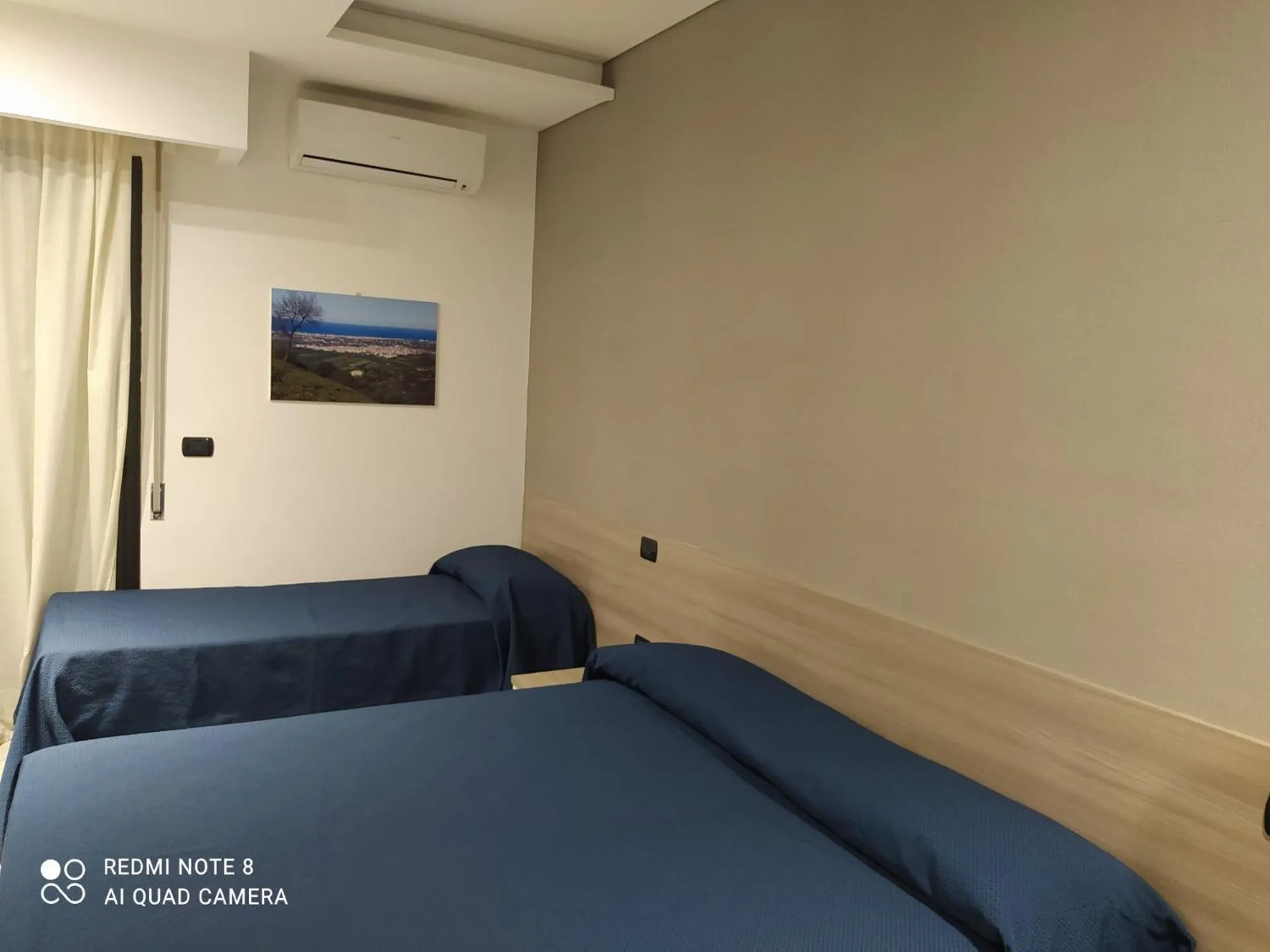 Bedroom, Bed in Hotel Poseidon