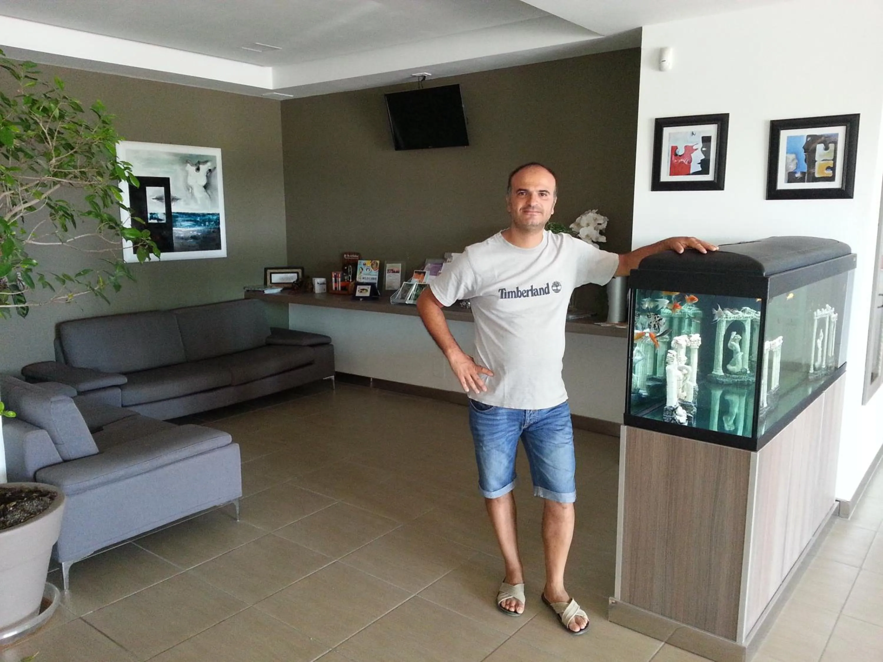 Staff in Hotel Poseidon