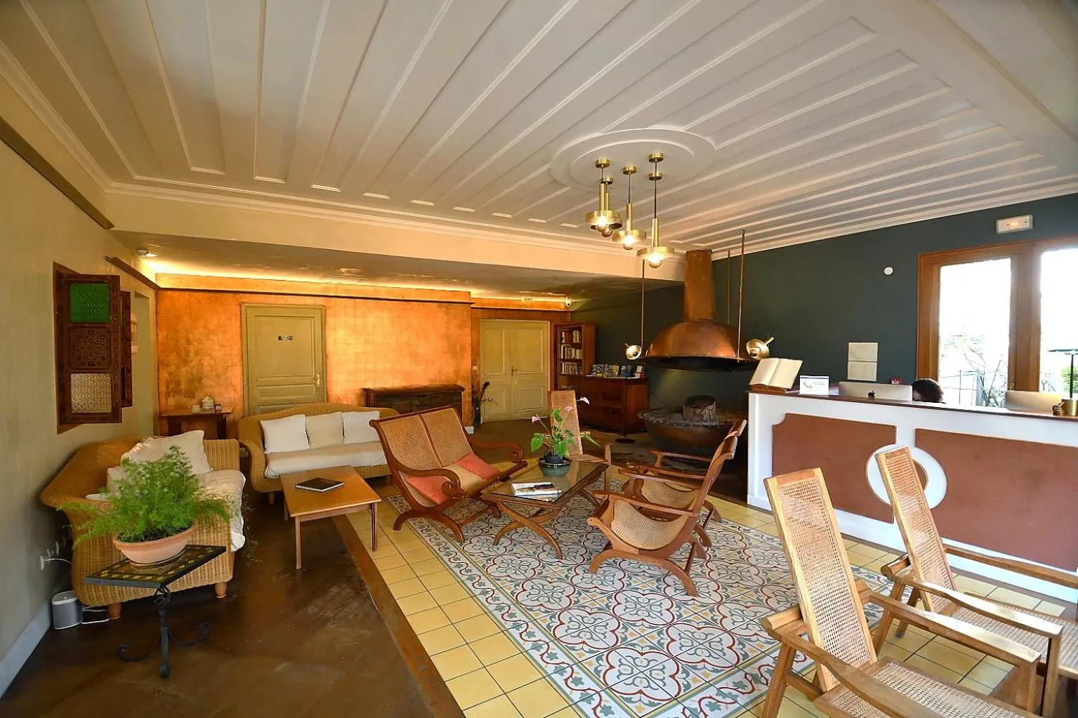 Living room in Tsilaosa Hôtel