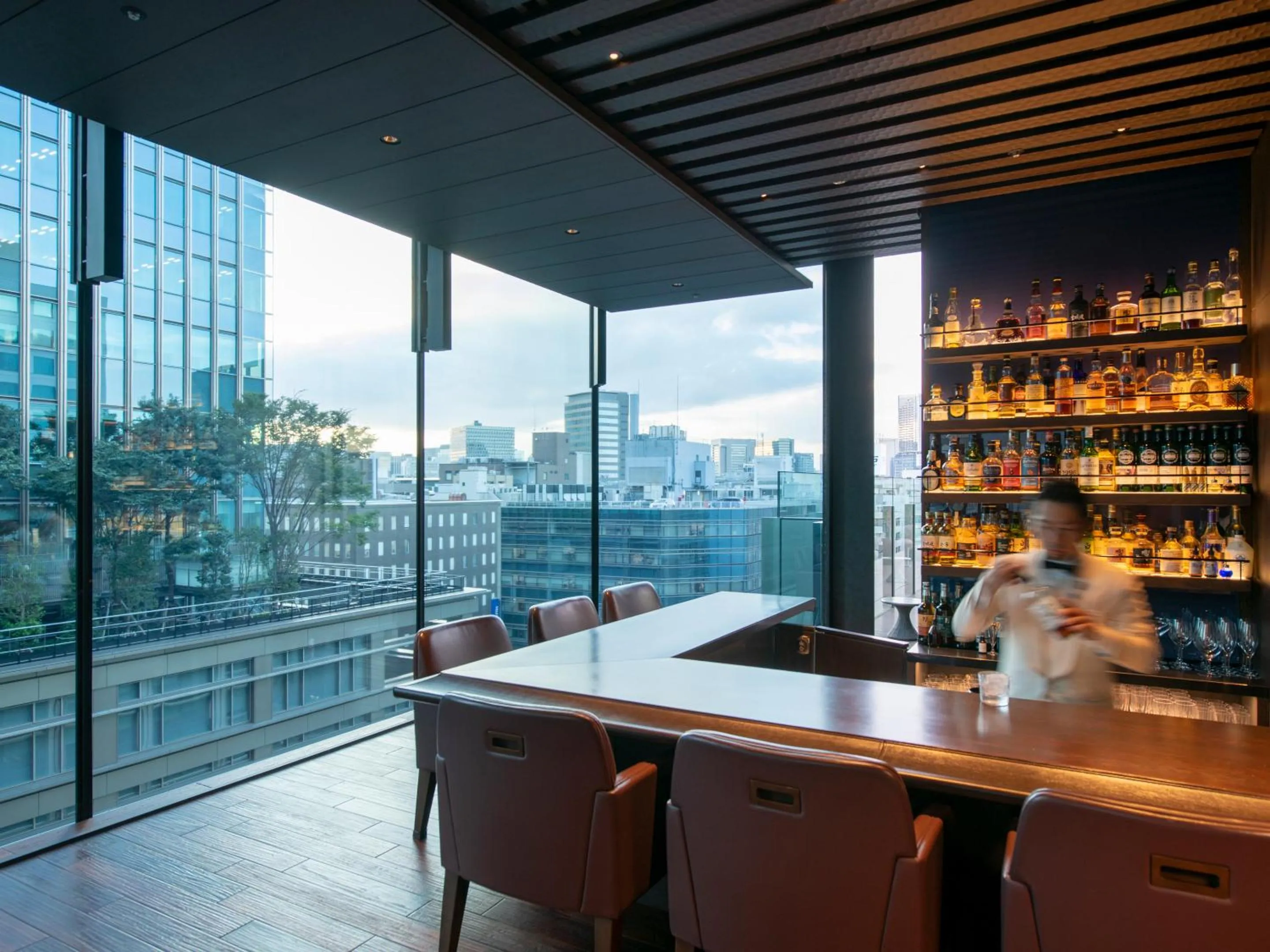 Lounge or bar in Mitsui Garden Hotel Nihonbashi Premier