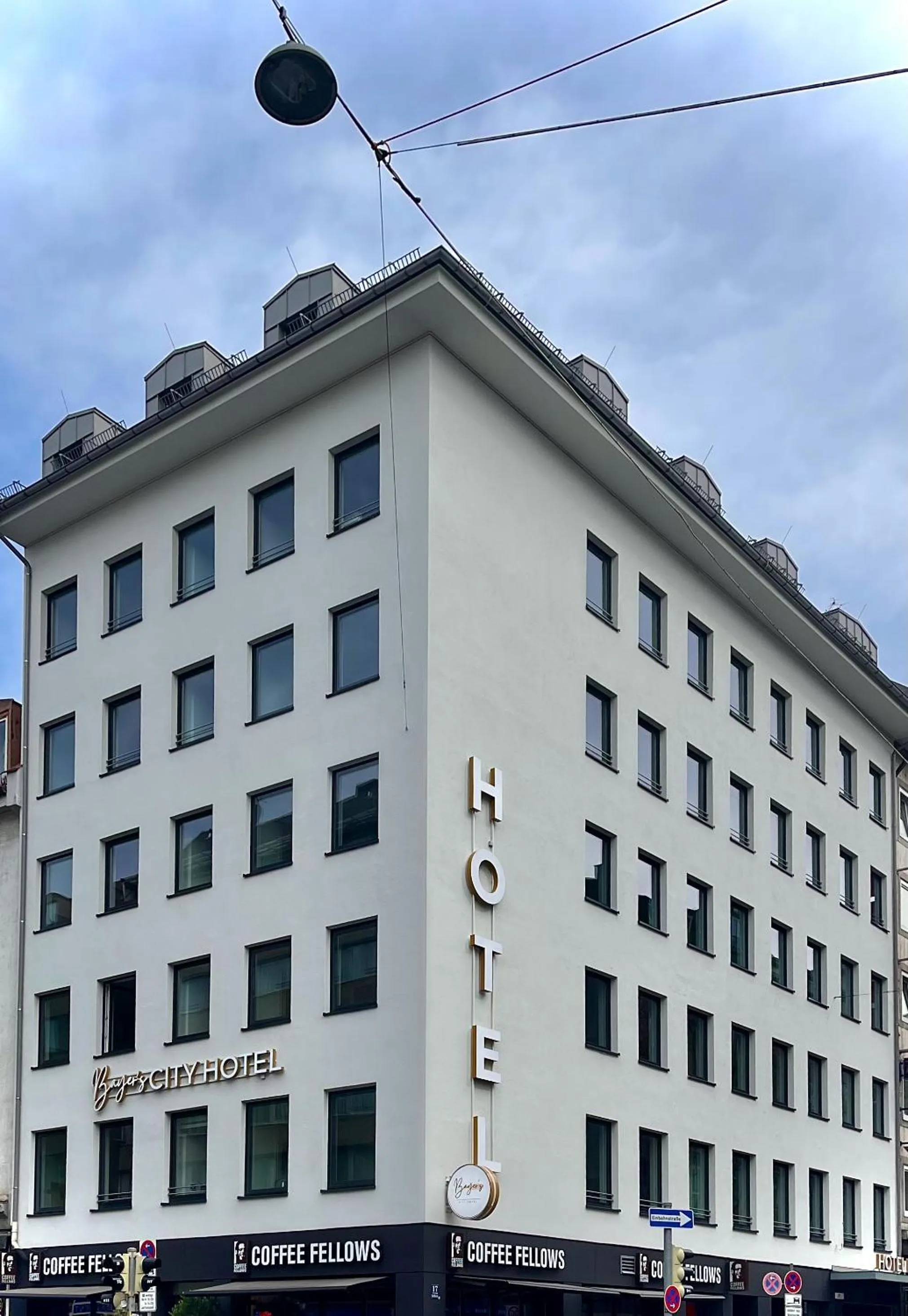 Property building in Bayer's City Hotel