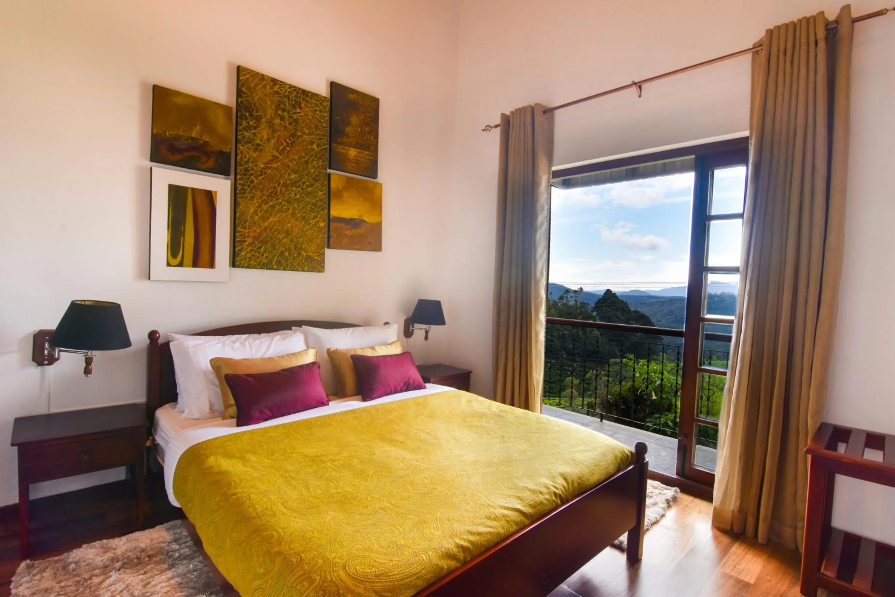 Bedroom in The Glenmor Bungalow