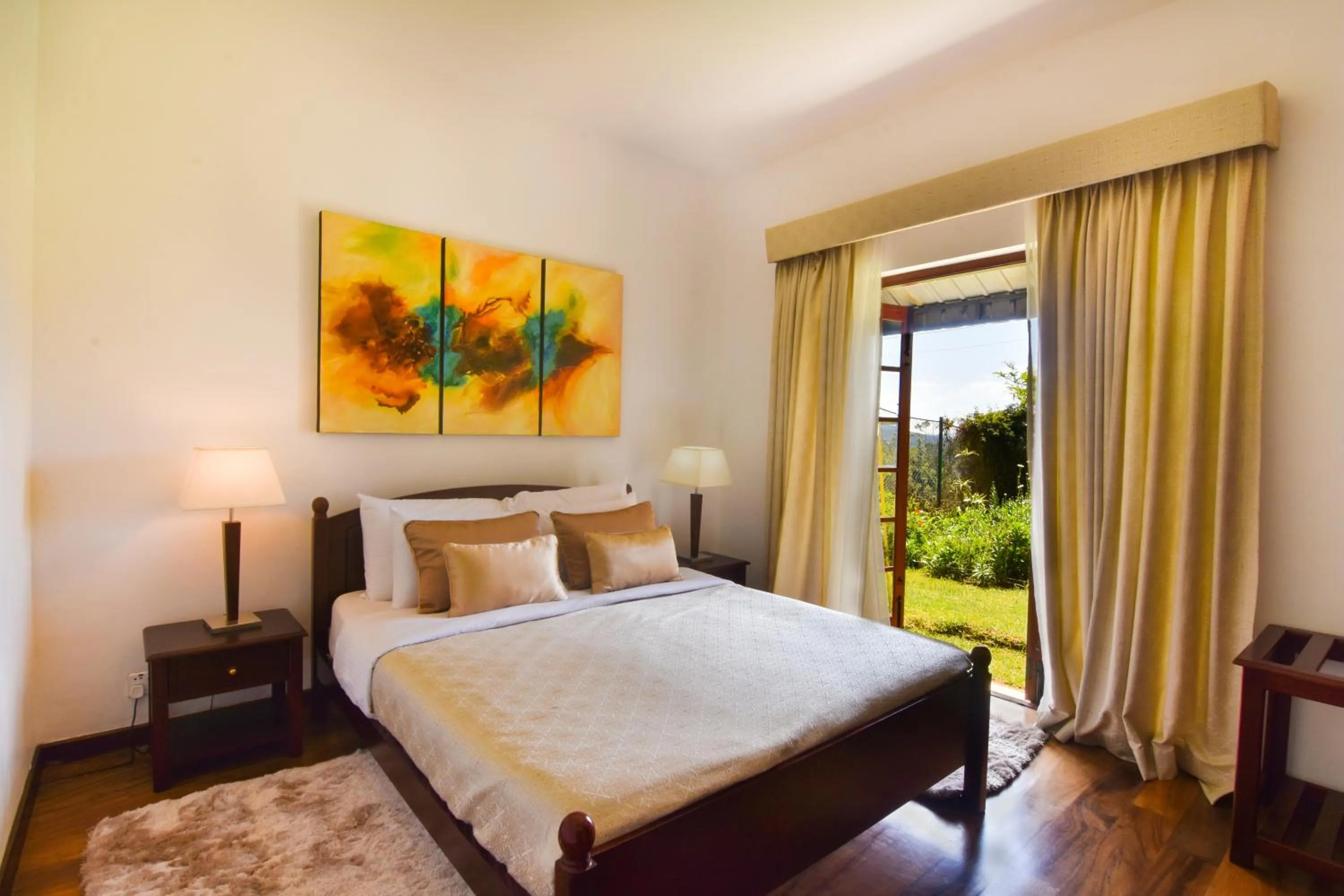 Bedroom in The Glenmor Bungalow