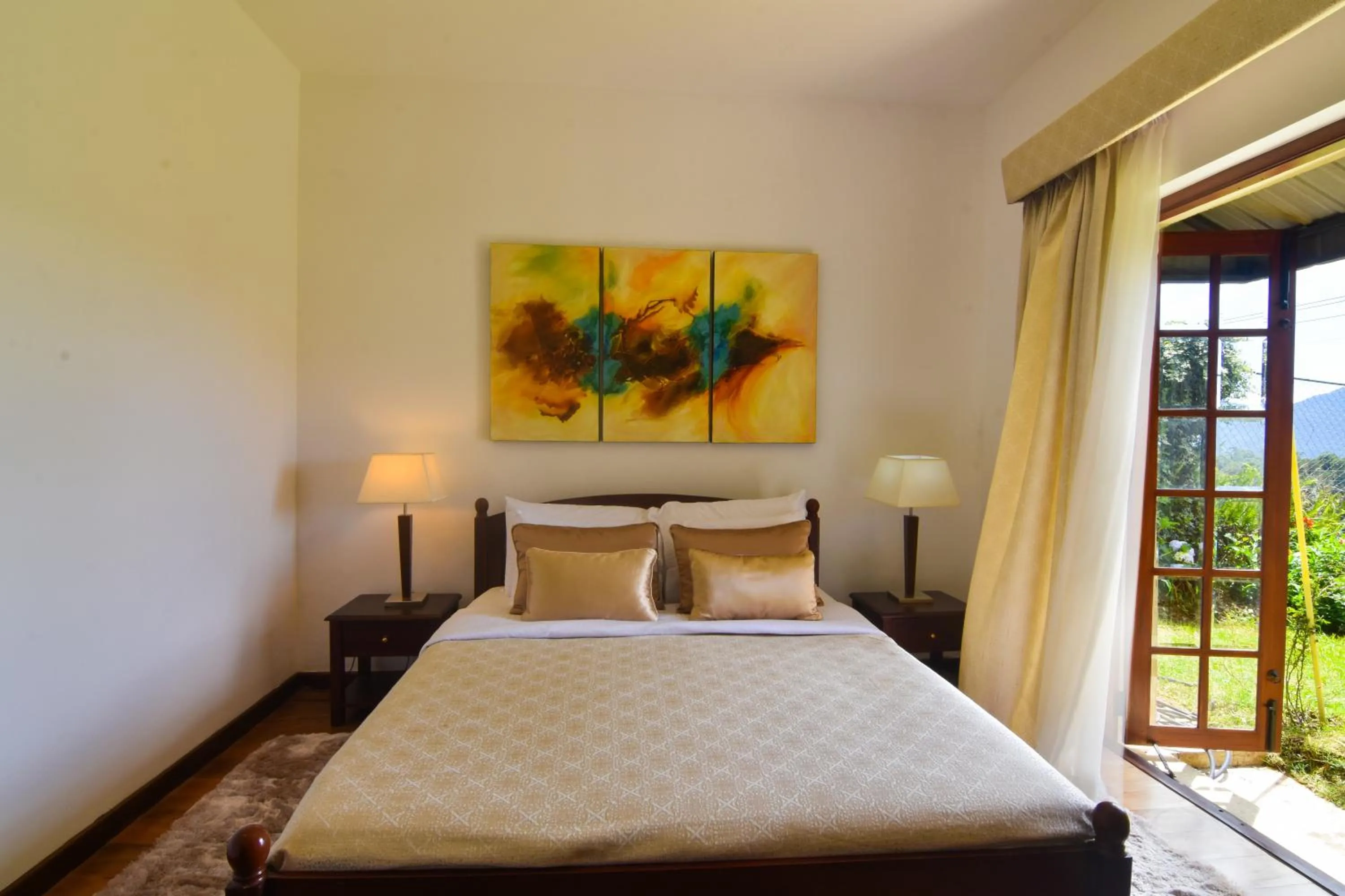 Bedroom in The Glenmor Bungalow