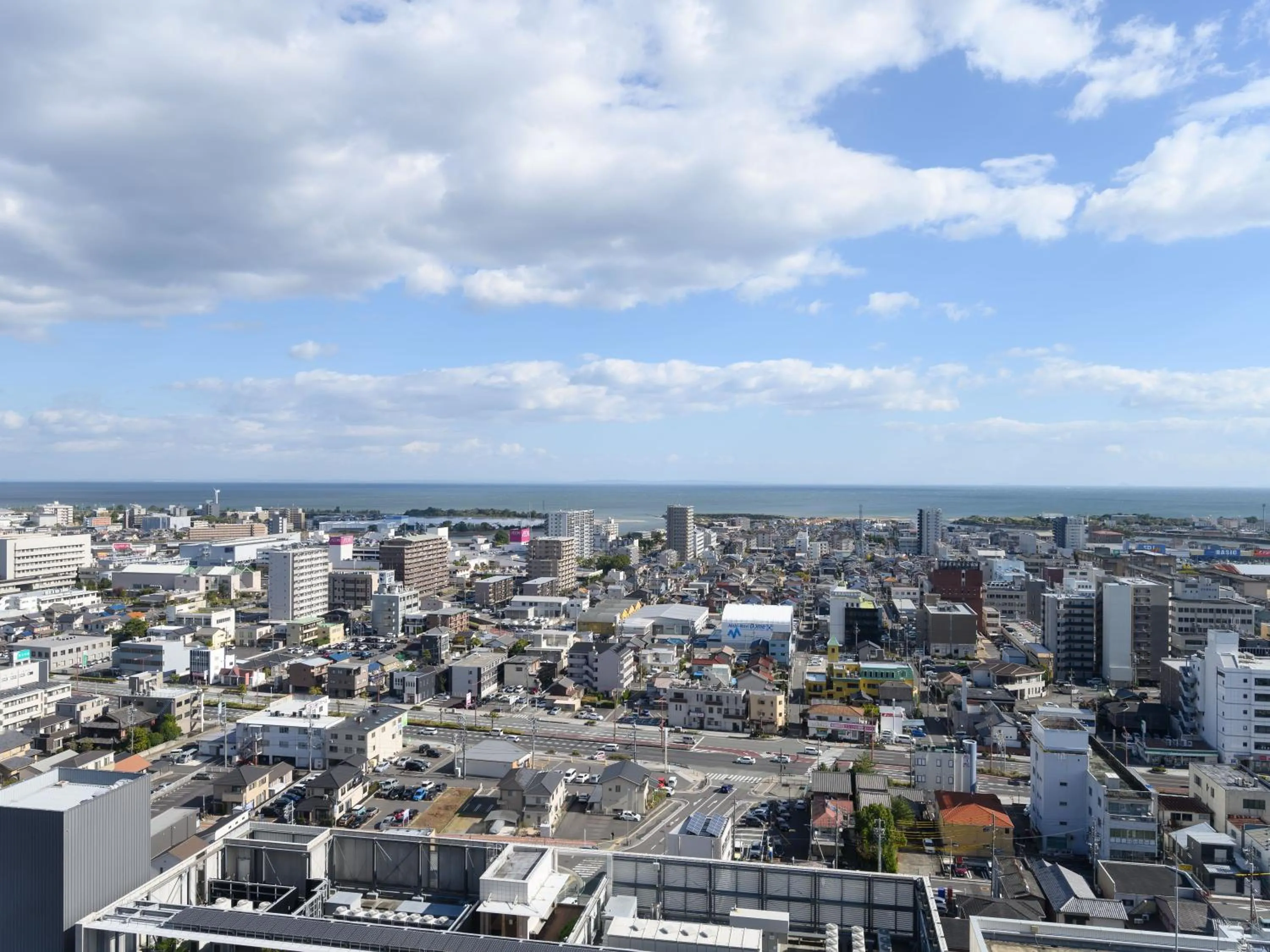 Sea view in Hotel Green Park Tsu