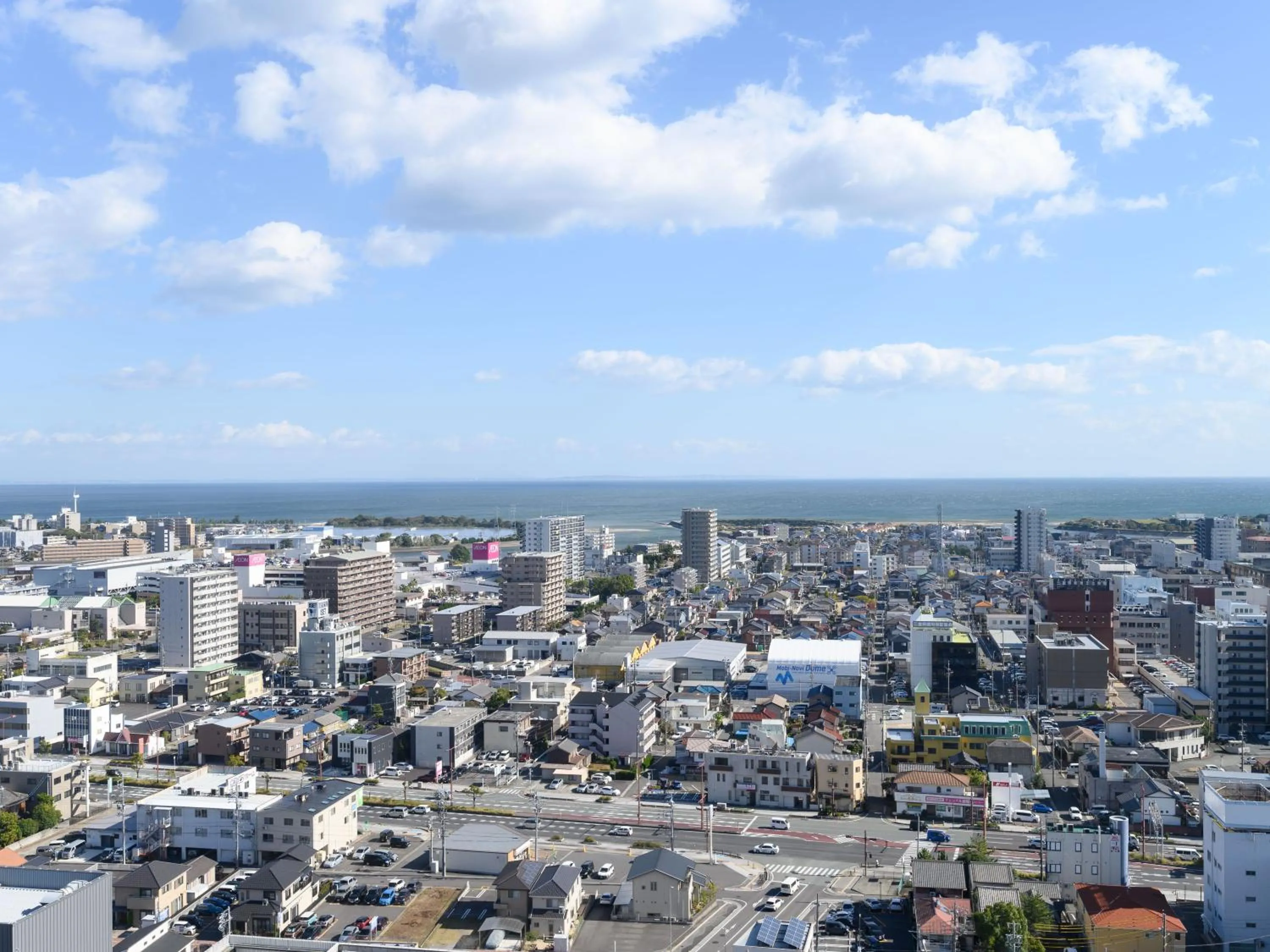 Sea view in Hotel Green Park Tsu