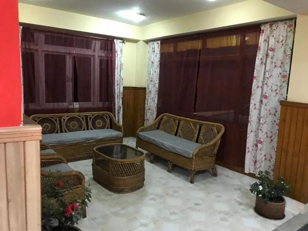 Lobby or reception in BluBen Alpine