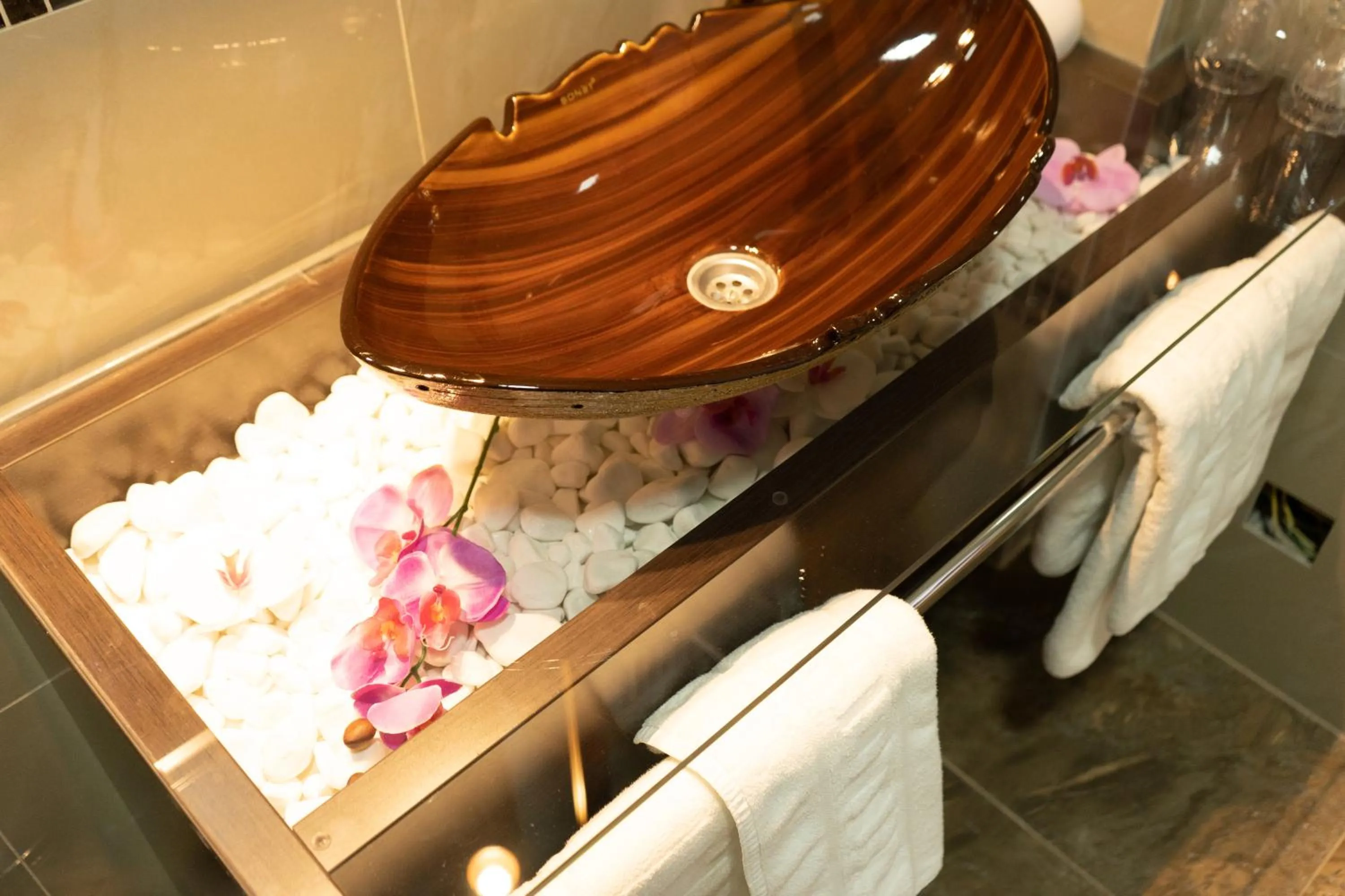 Bathroom in Garni Hotel Lotos