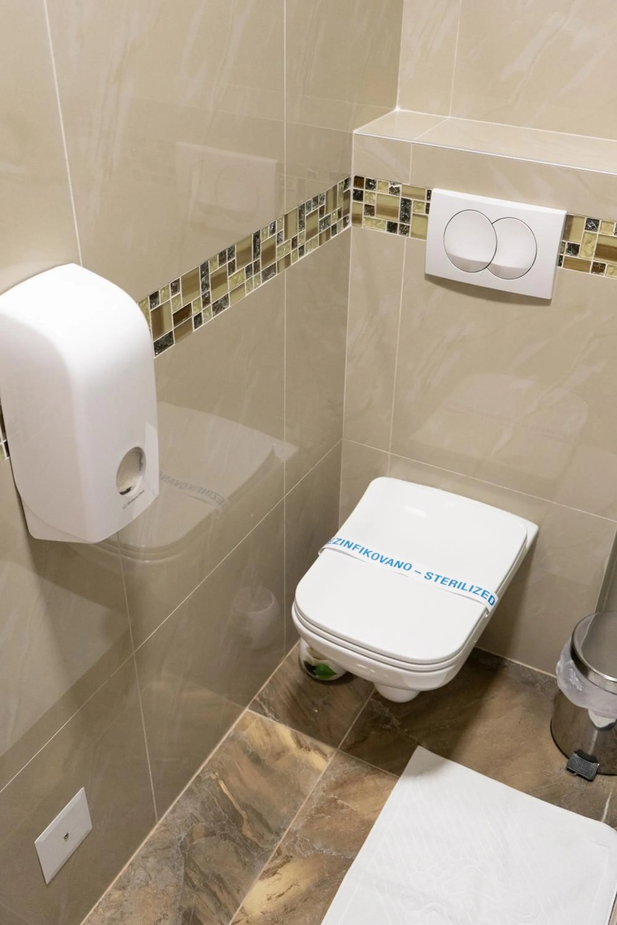 Toilet in Garni Hotel Lotos