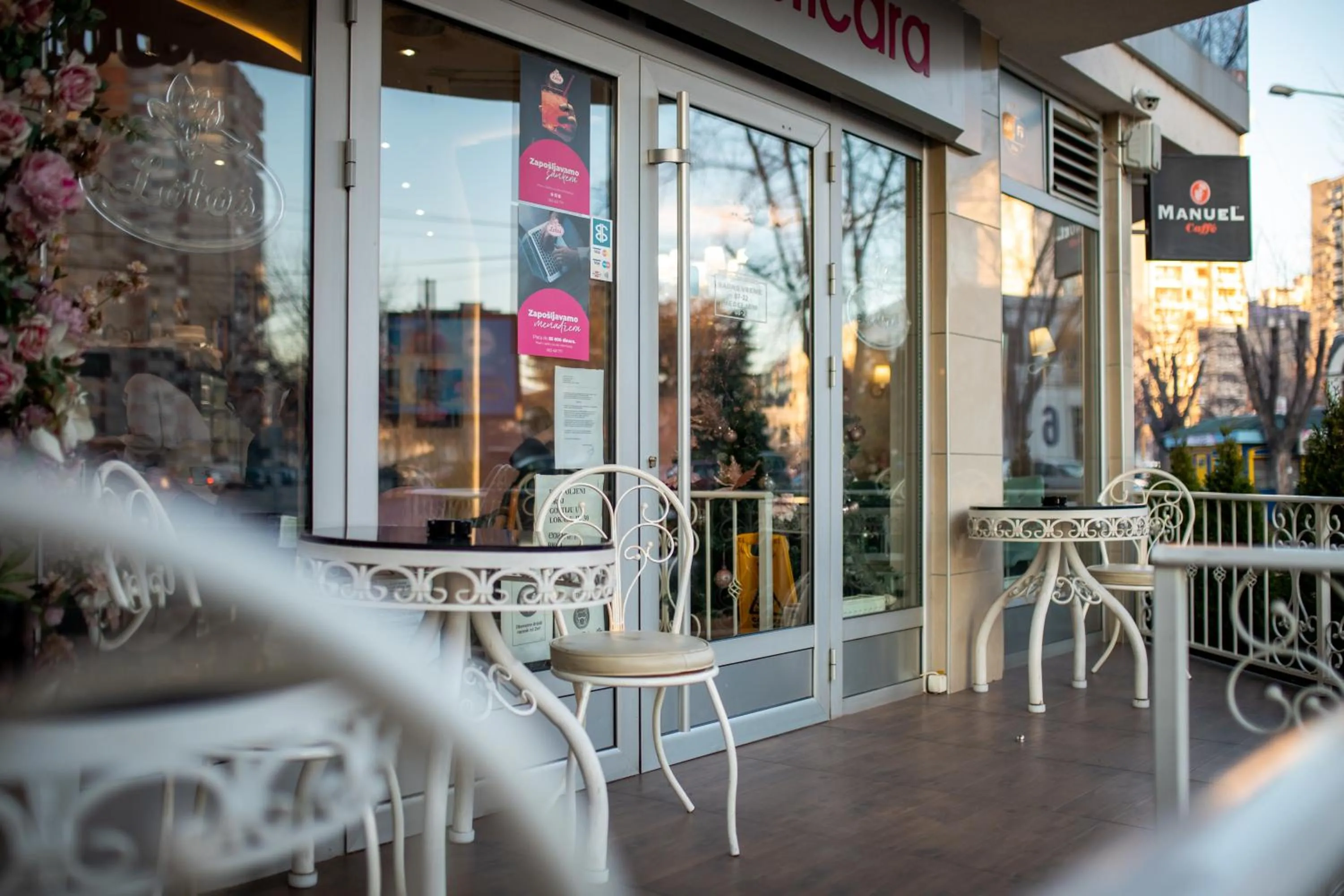Patio in Garni Hotel Lotos
