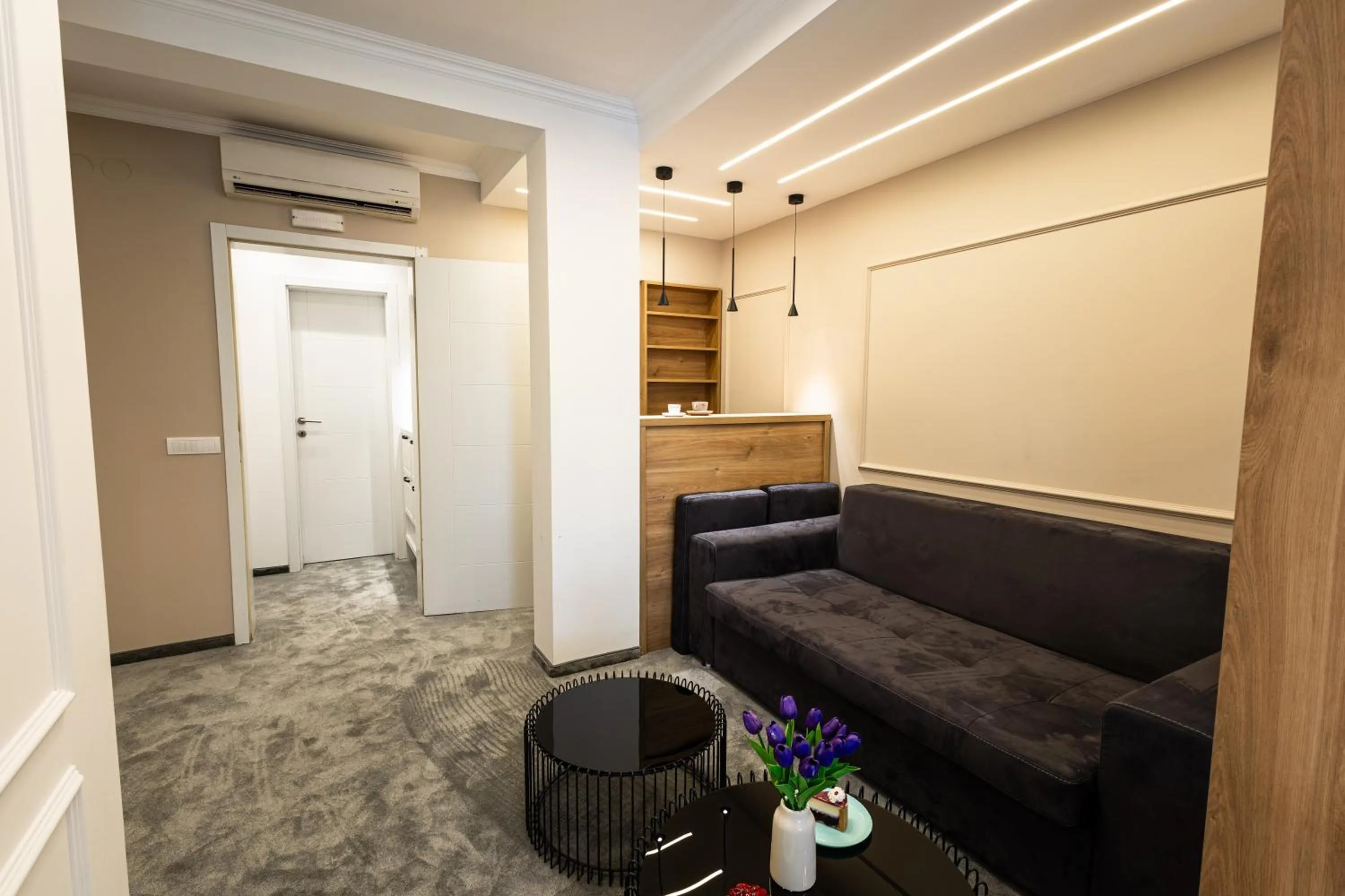 Living room in Garni Hotel Lotos