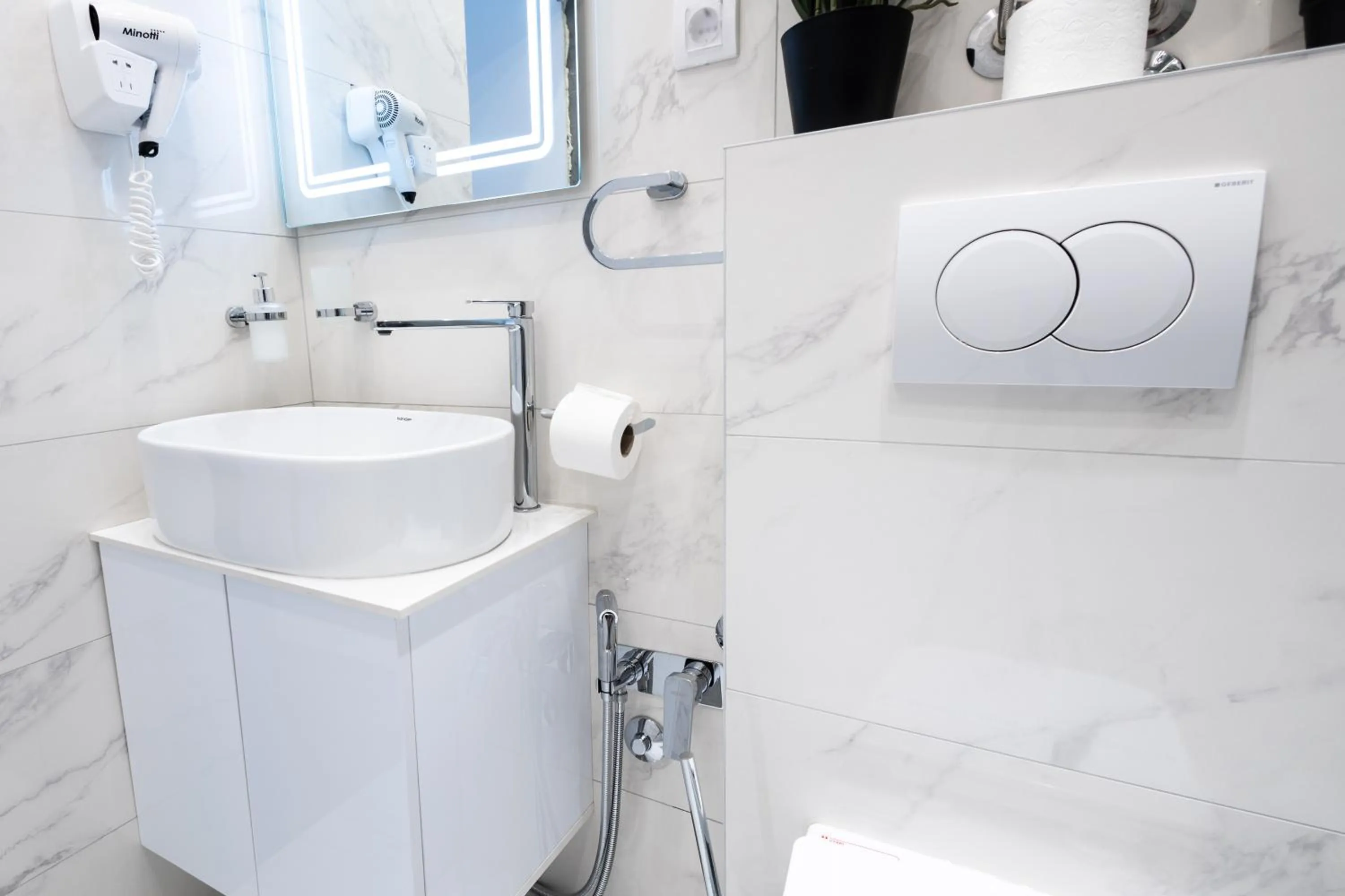 Bathroom in Garni Hotel Lotos