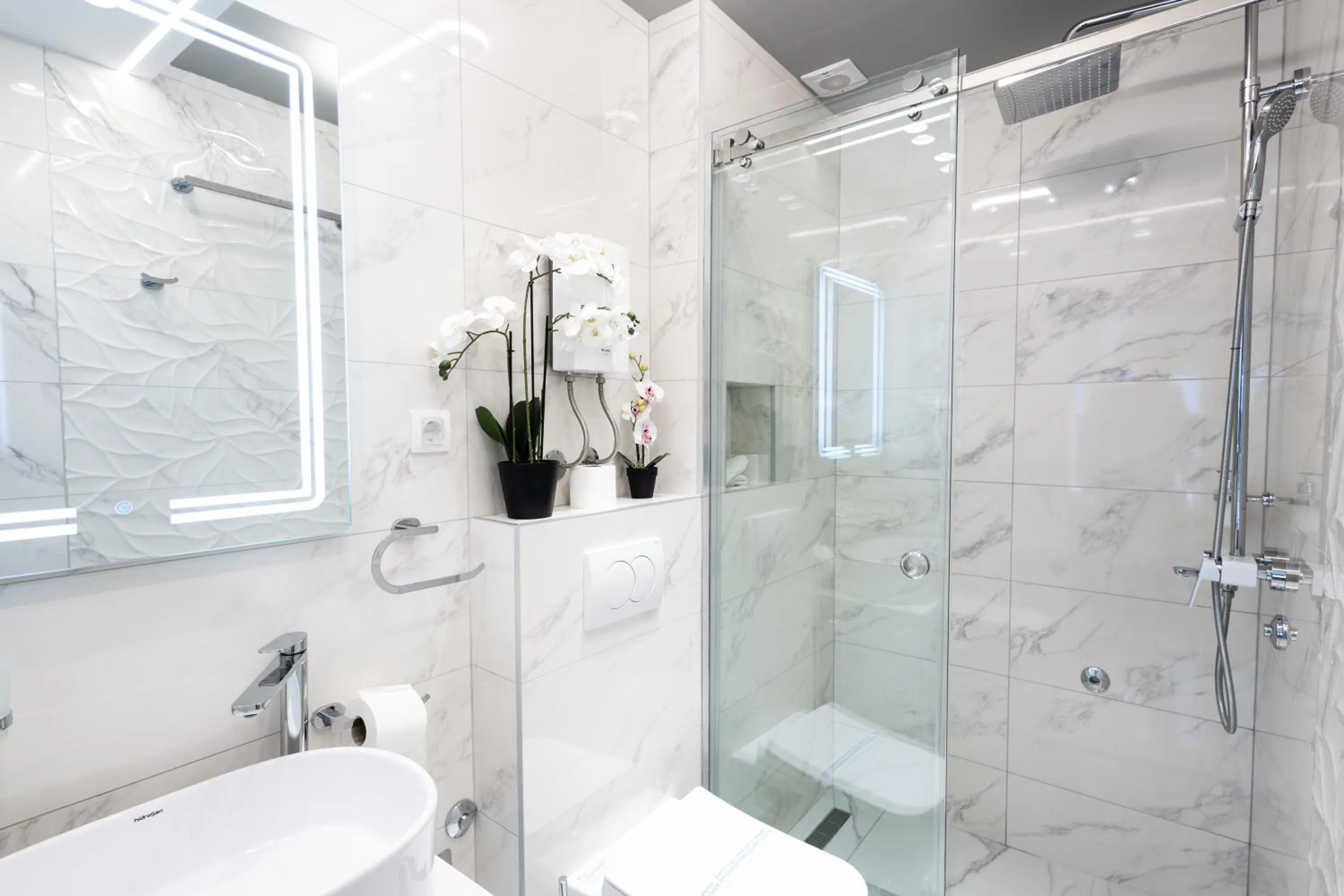 Toilet in Garni Hotel Lotos