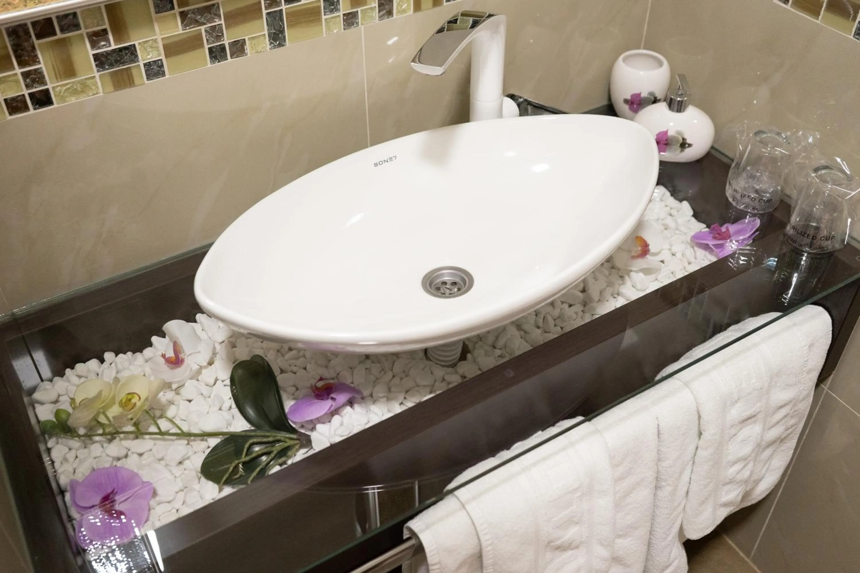 Toilet in Garni Hotel Lotos