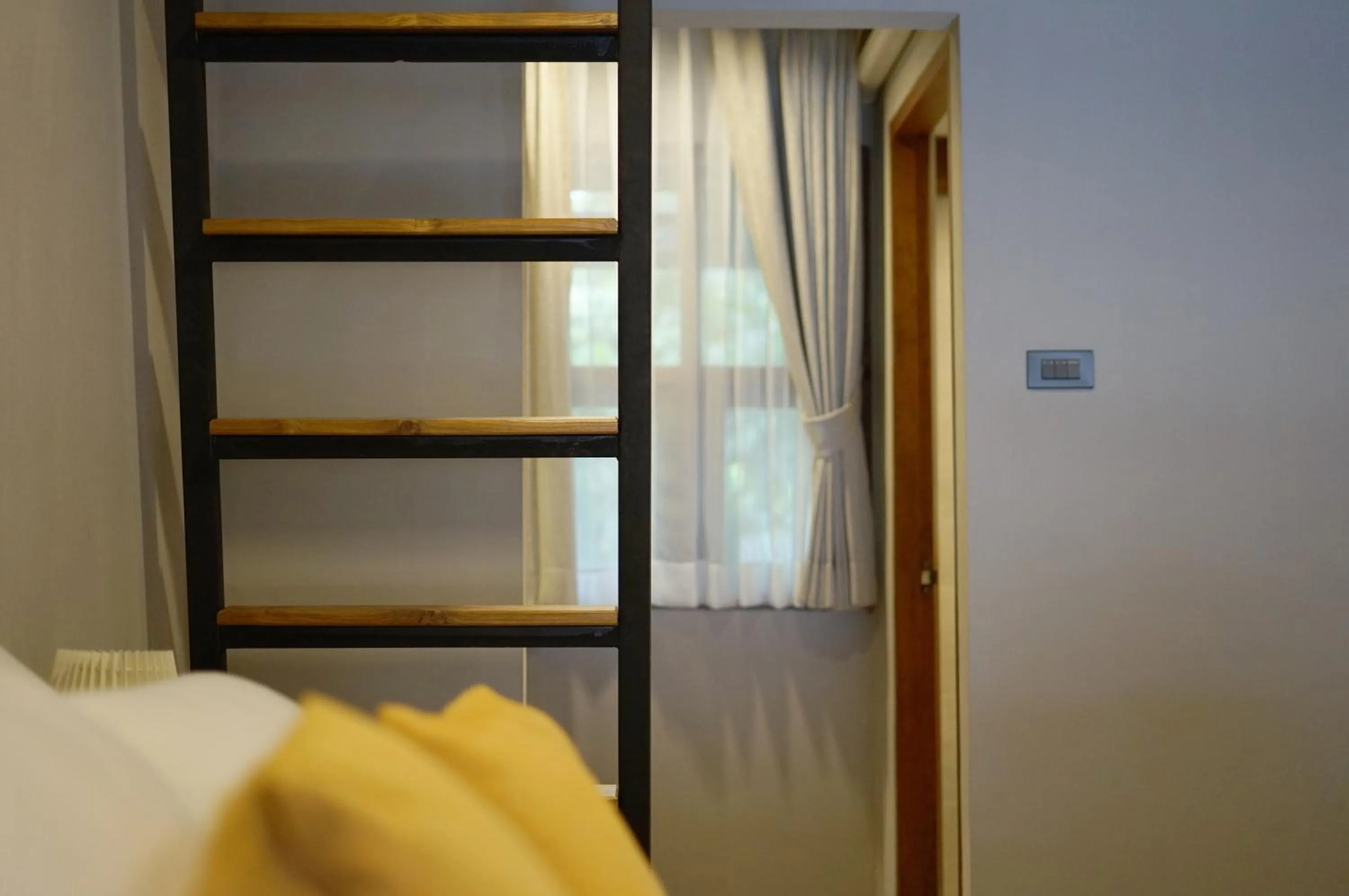 Bed in Yellow Pillow village