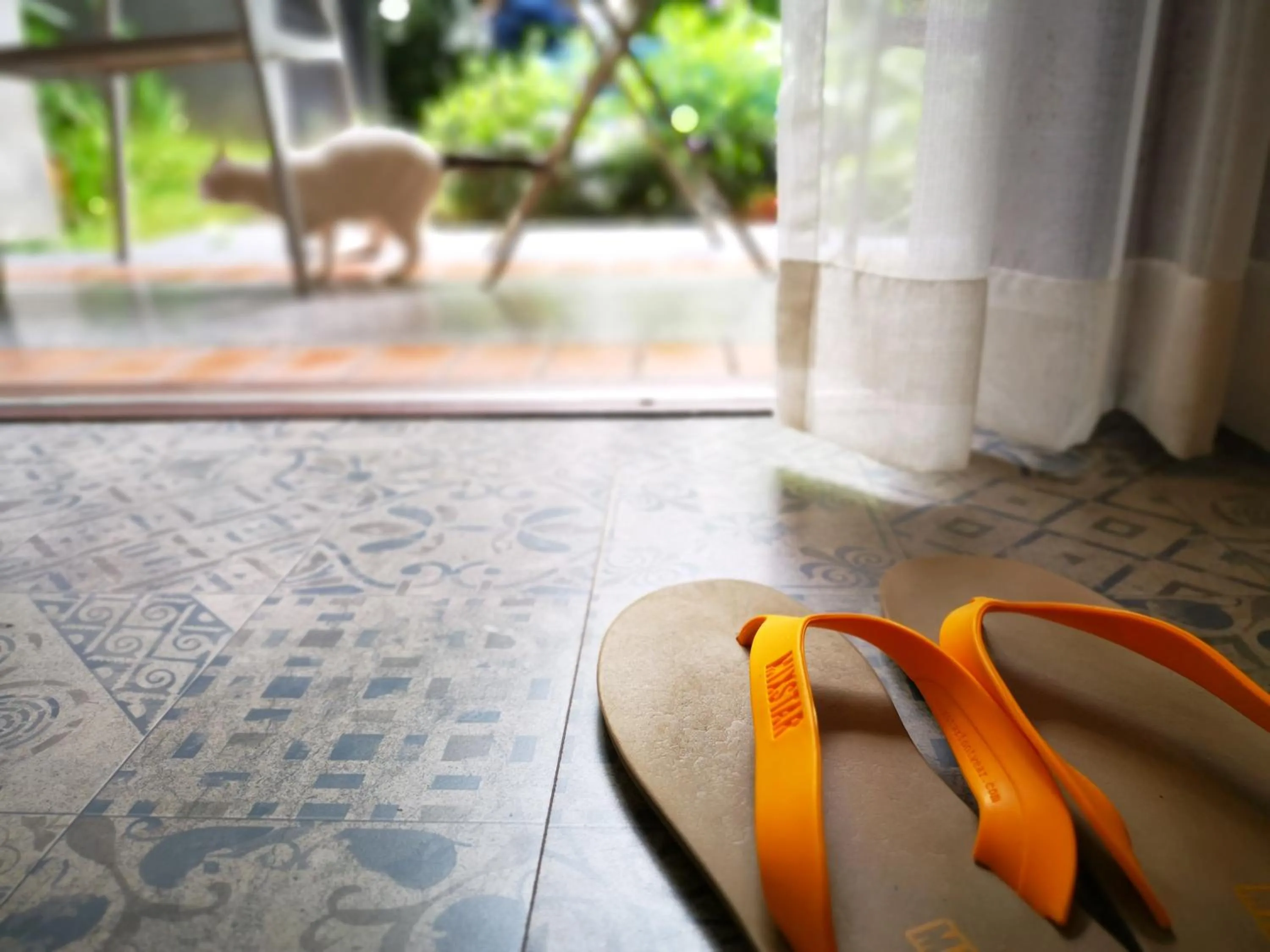 Patio in Yellow Pillow village