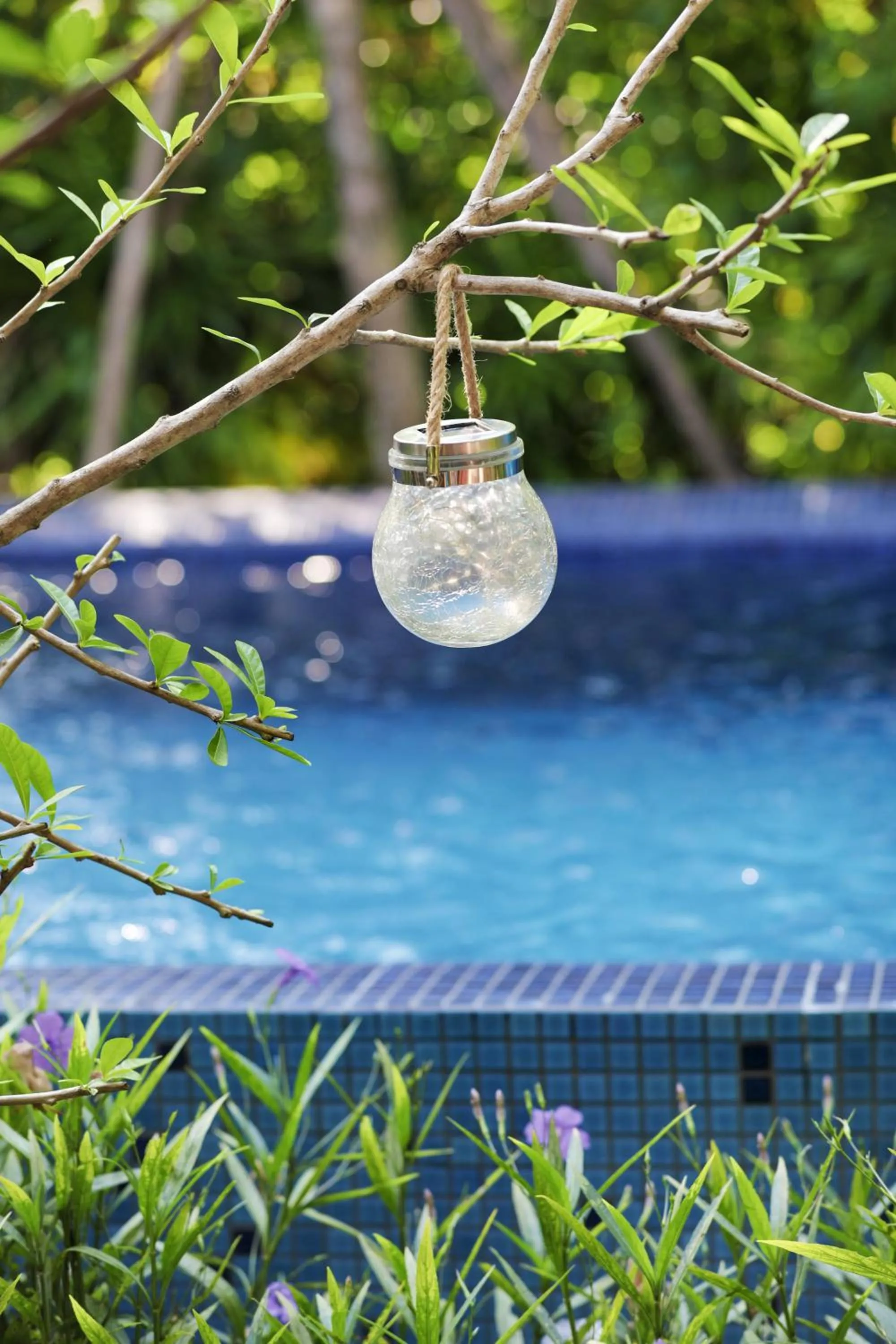 Pool view in Yellow Pillow village
