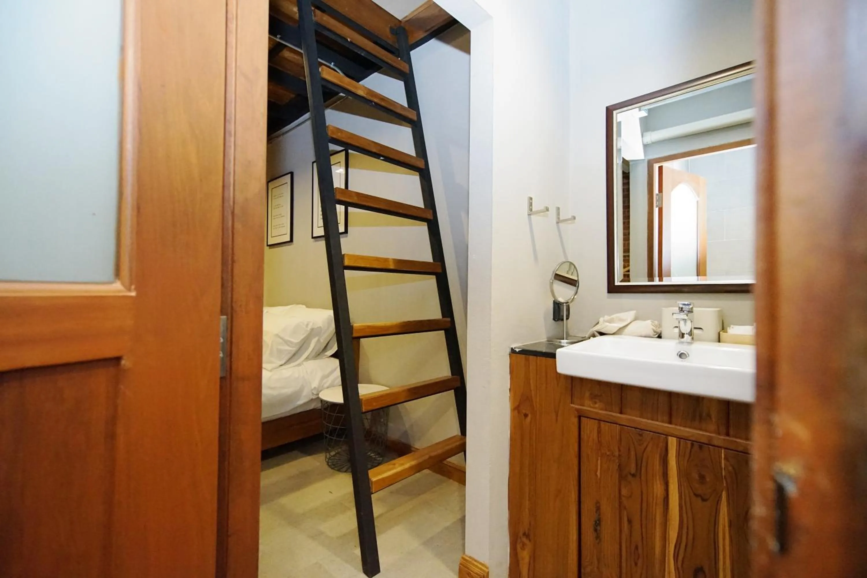 Bed in Yellow Pillow village