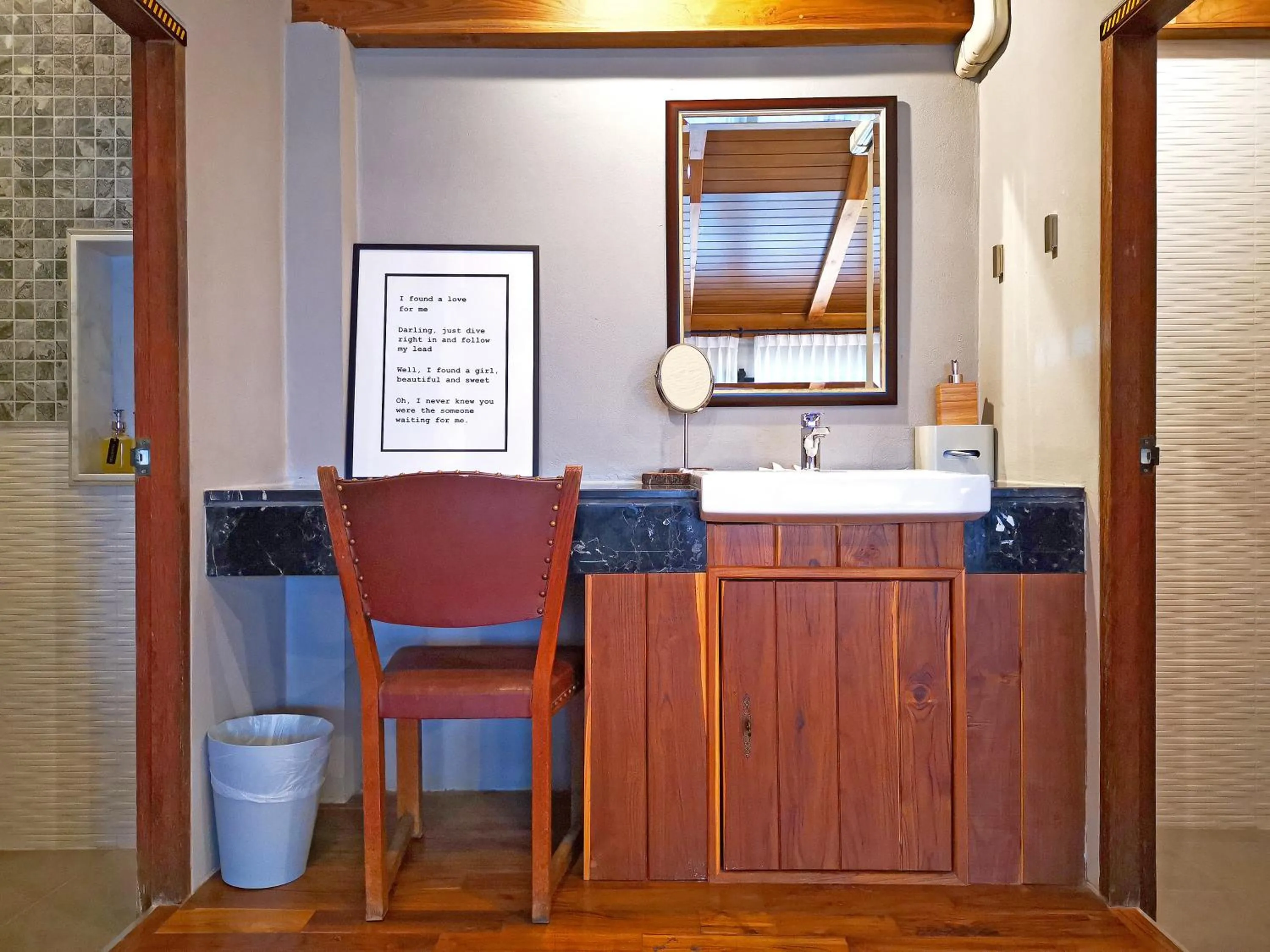 Bathroom in Yellow Pillow village