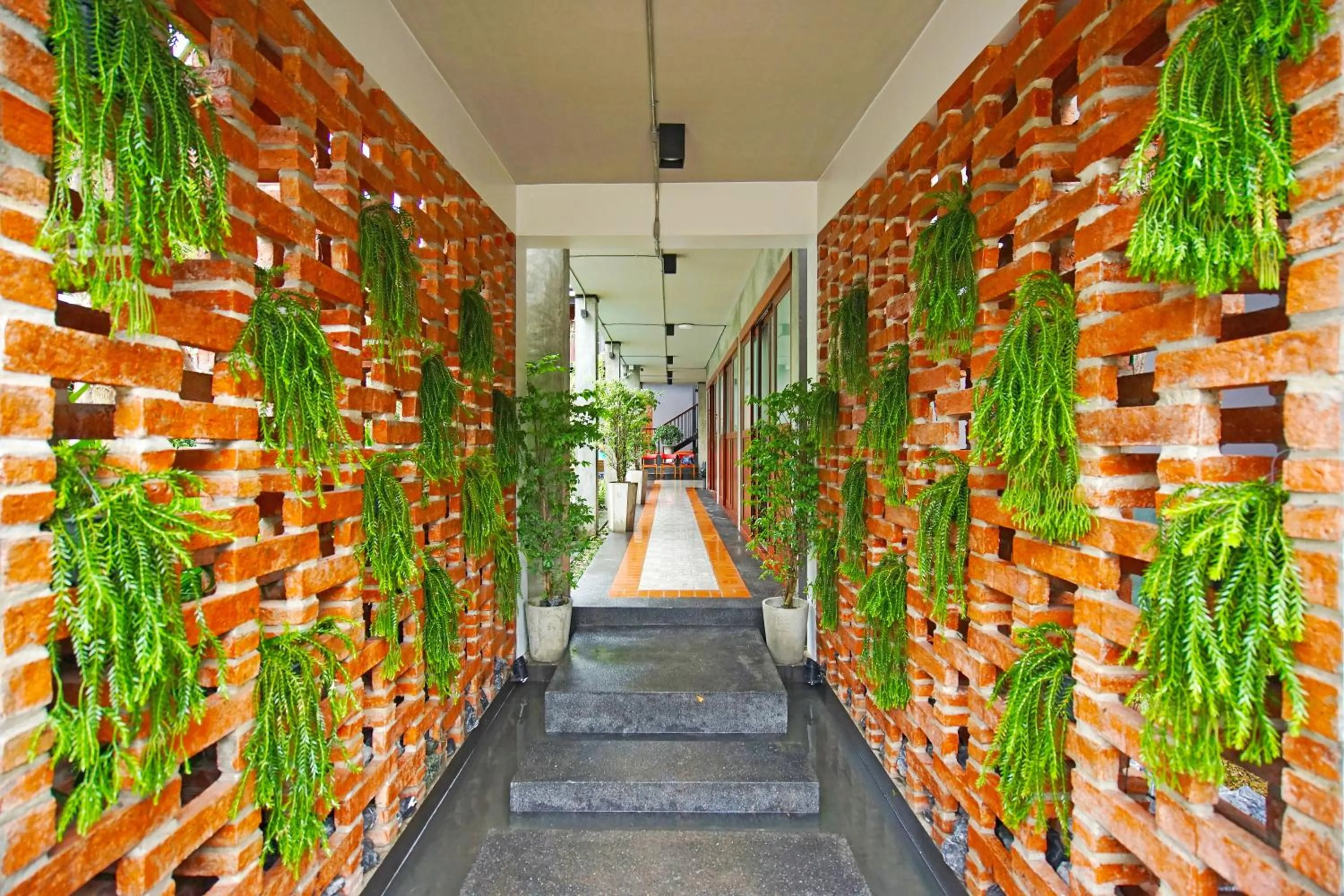 Garden in Yellow Pillow village