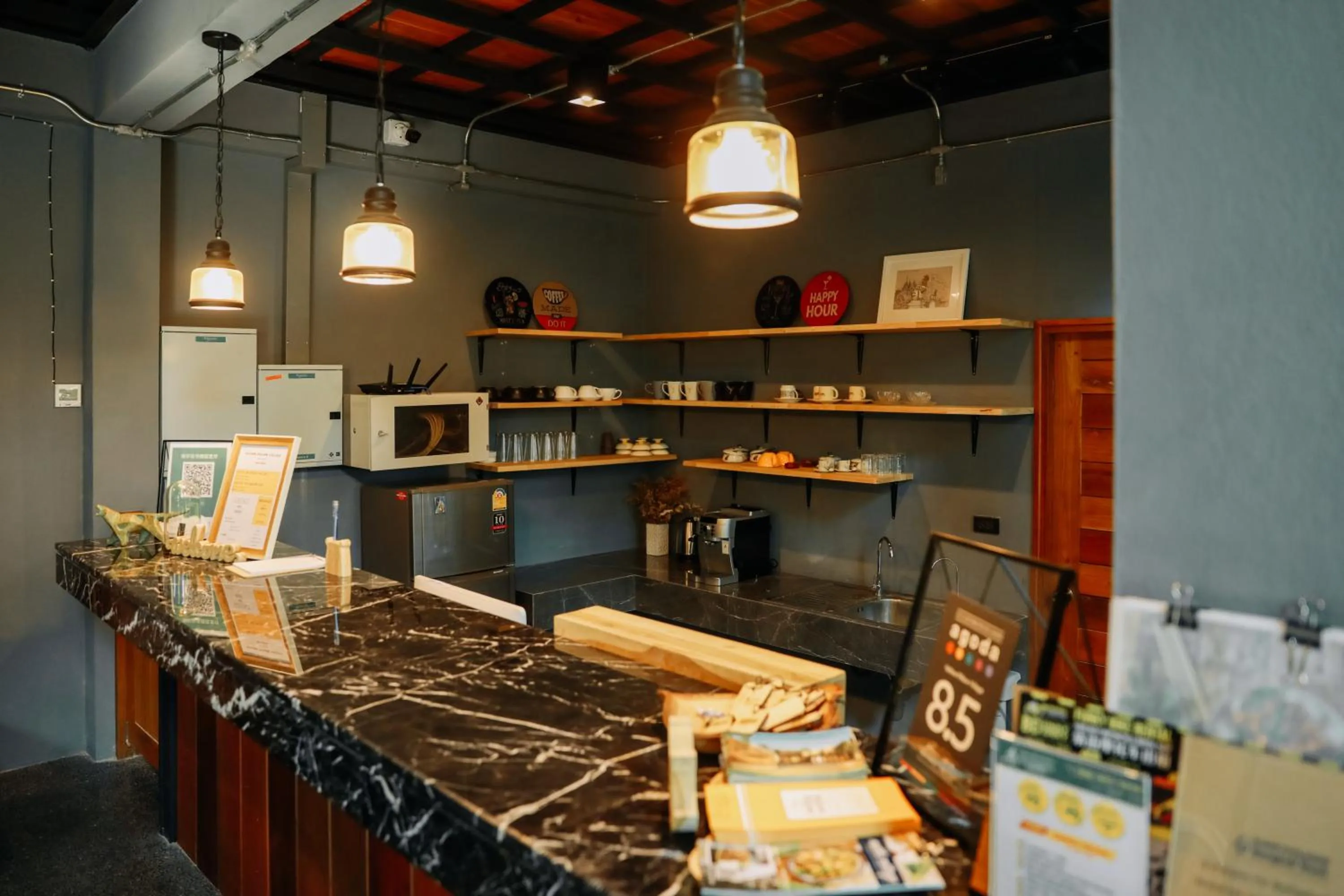 Breakfast in Yellow Pillow village