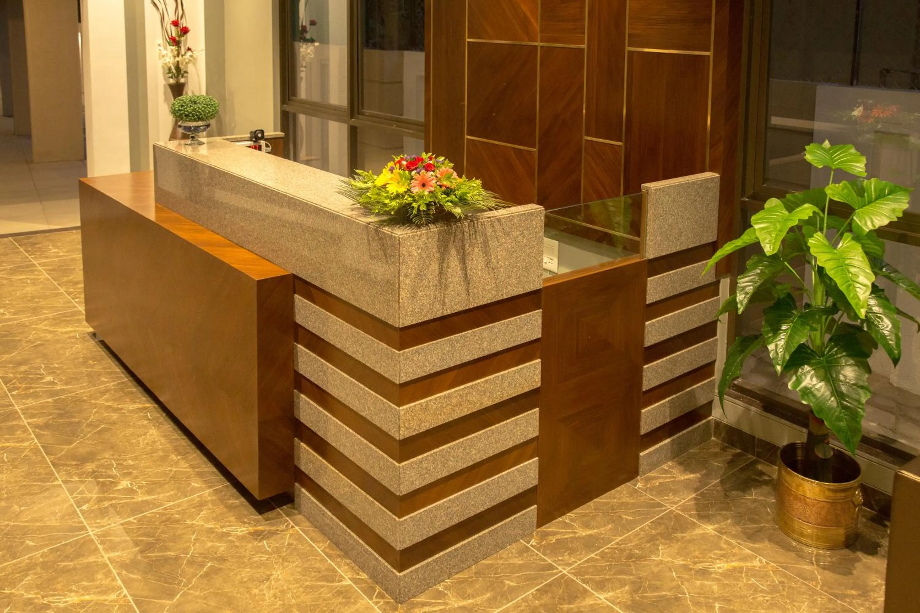 Lobby or reception in Hotel Nirvana