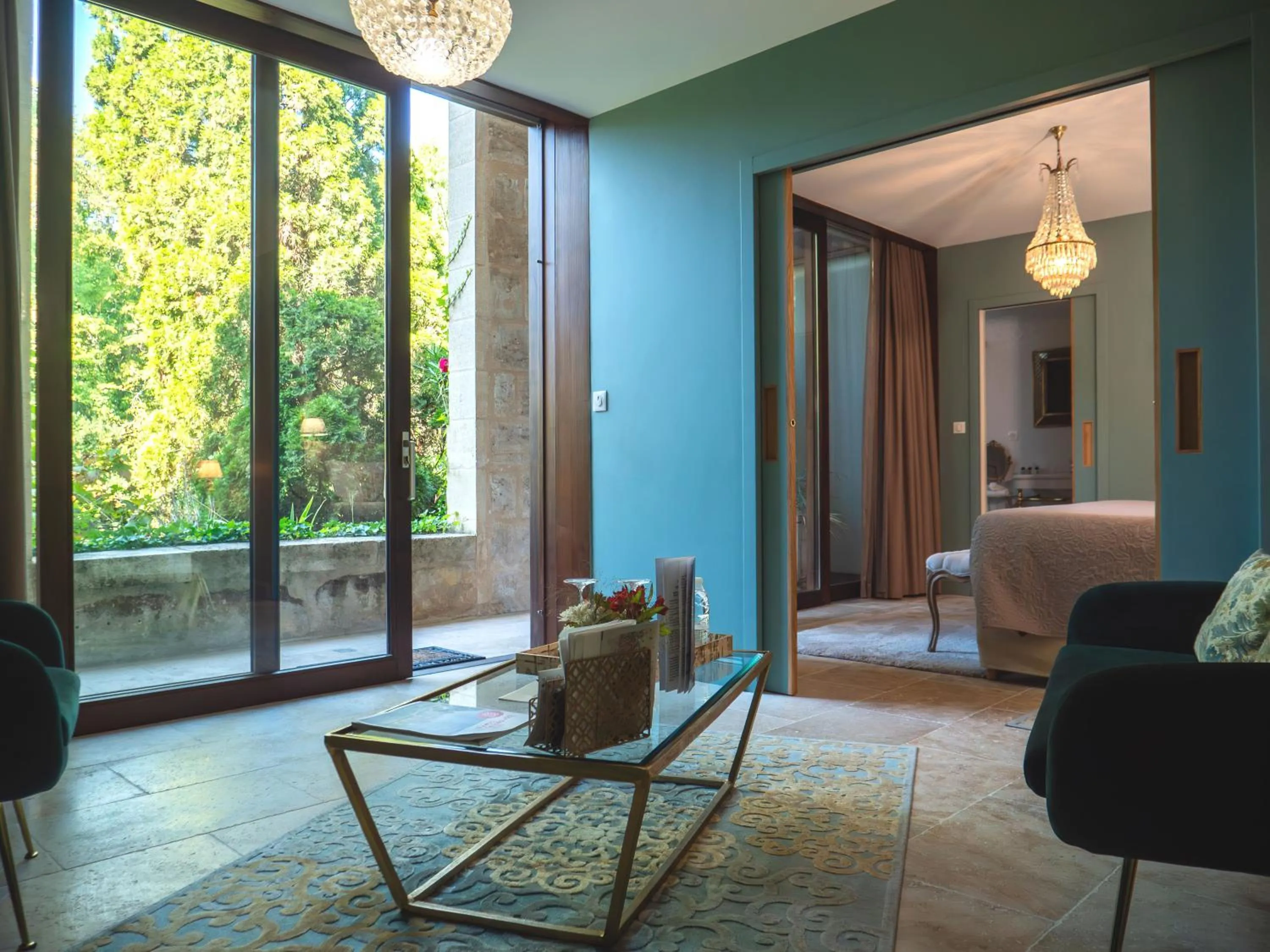 View (from property/room) in Chateau Pont Saint-Martin