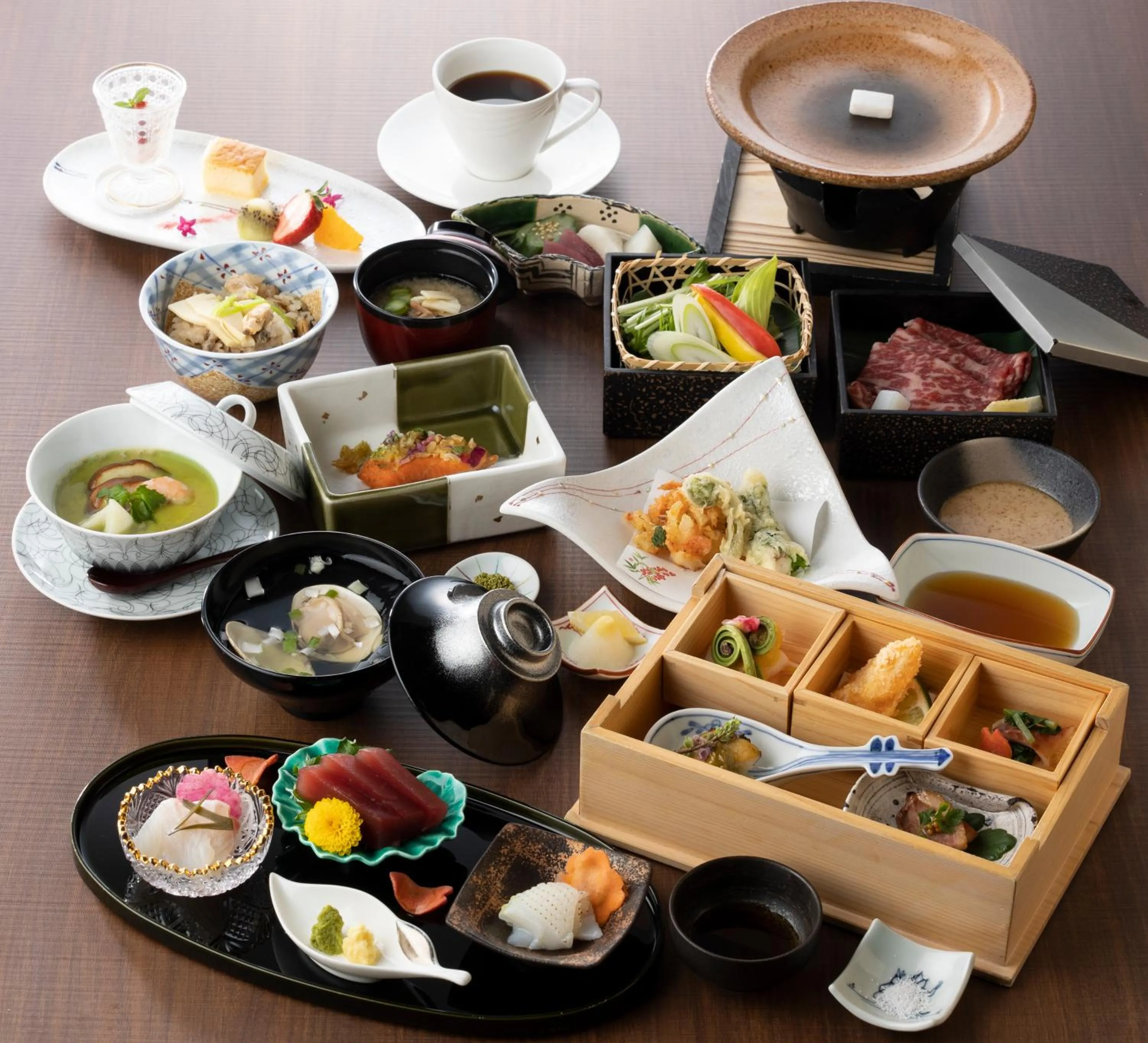 Food in Hotel Mori no Kaze Nasu