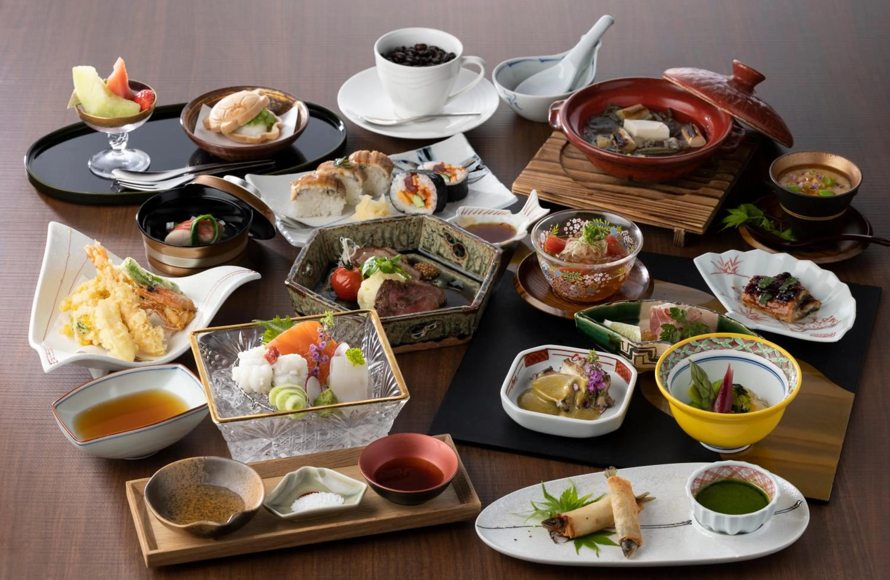 Food in Hotel Mori no Kaze Nasu