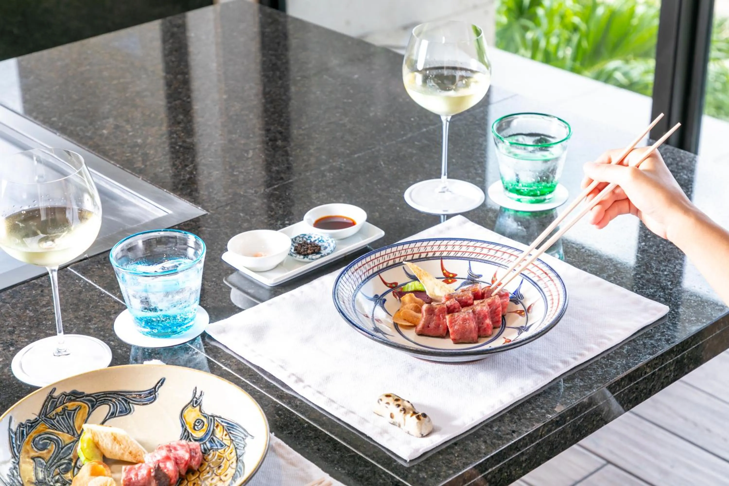 Restaurant/places to eat in Hyatt Regency Seragaki Island Okinawa