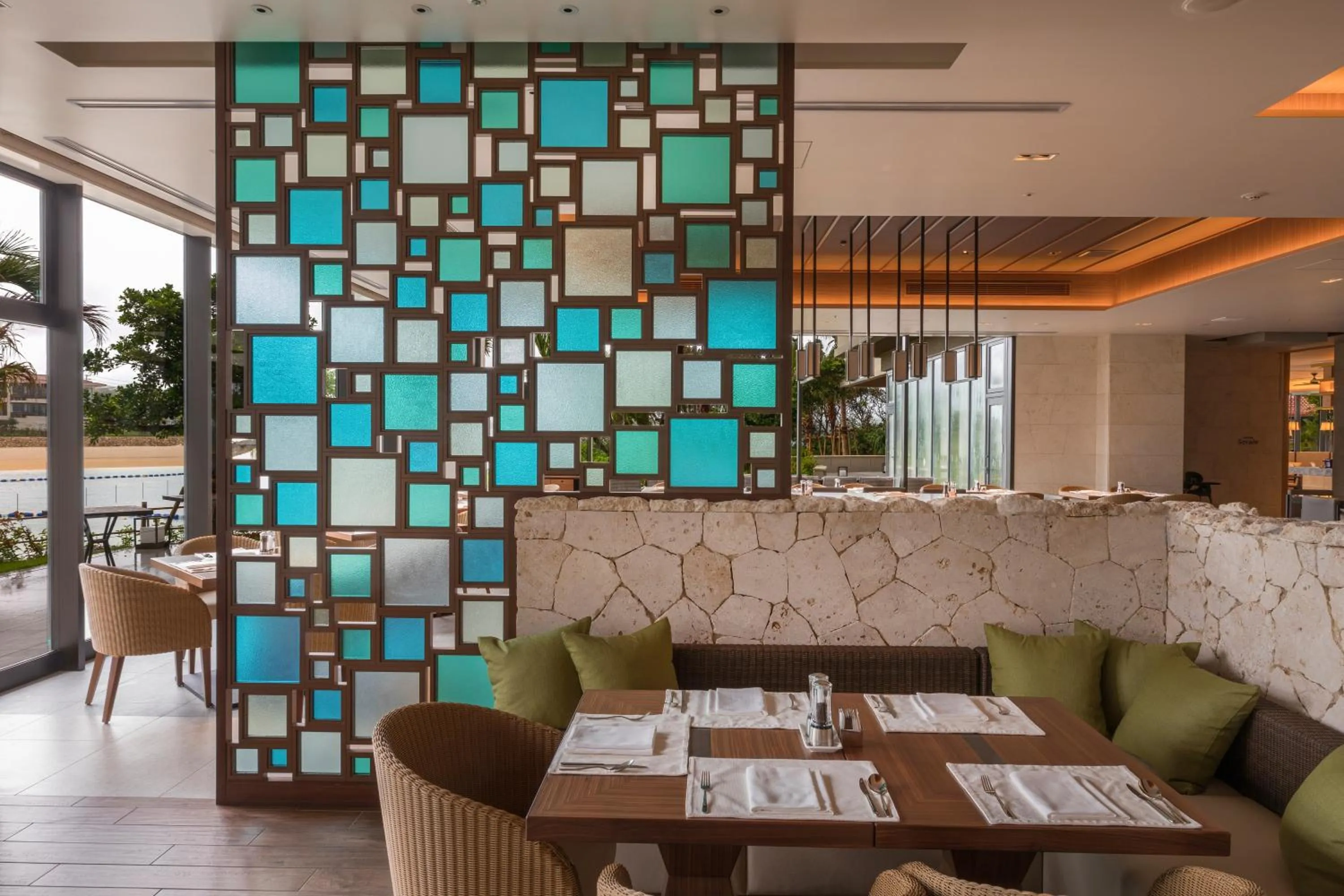 Restaurant/places to eat in Hyatt Regency Seragaki Island Okinawa