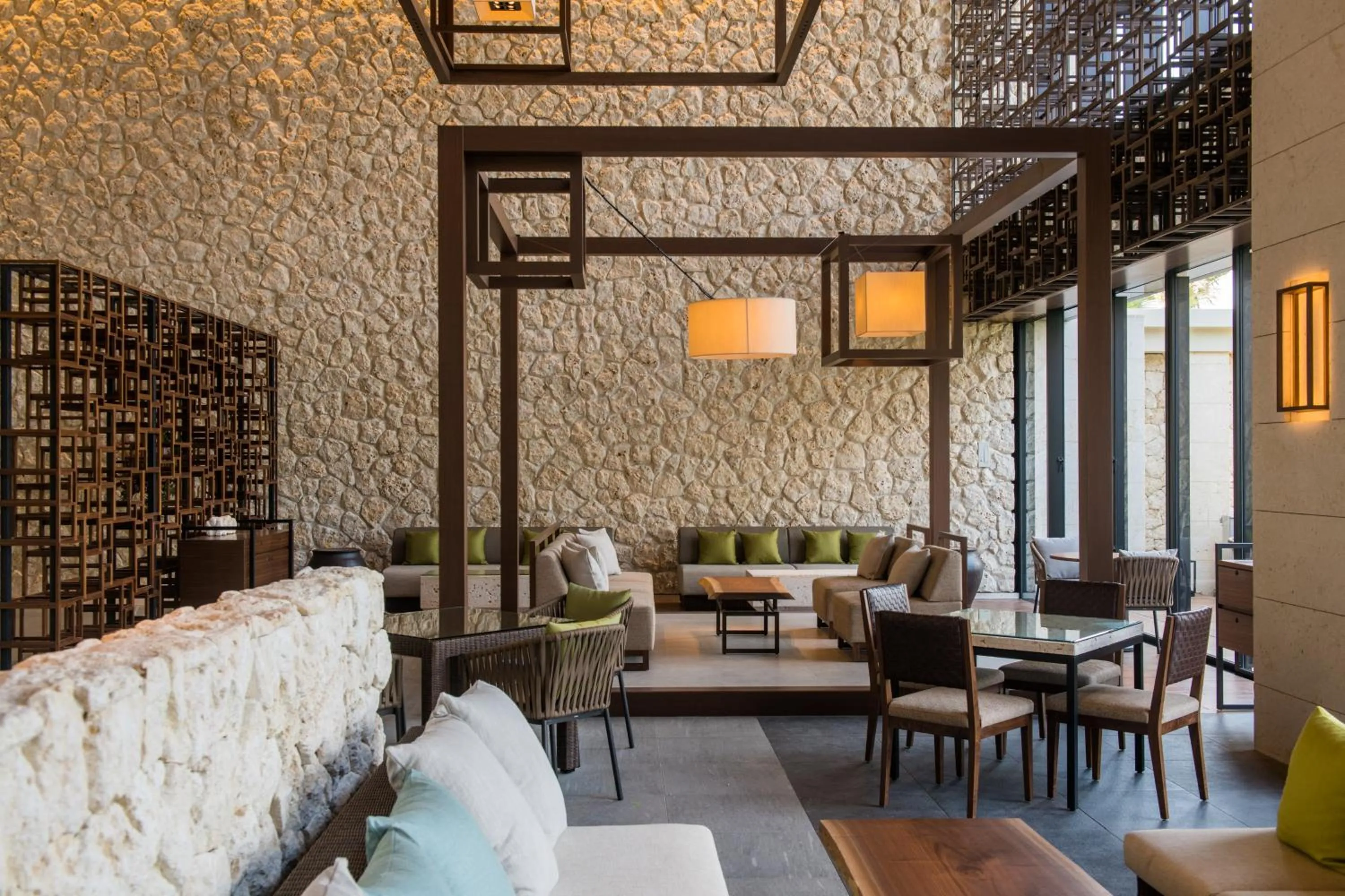 Lobby or reception in Hyatt Regency Seragaki Island Okinawa