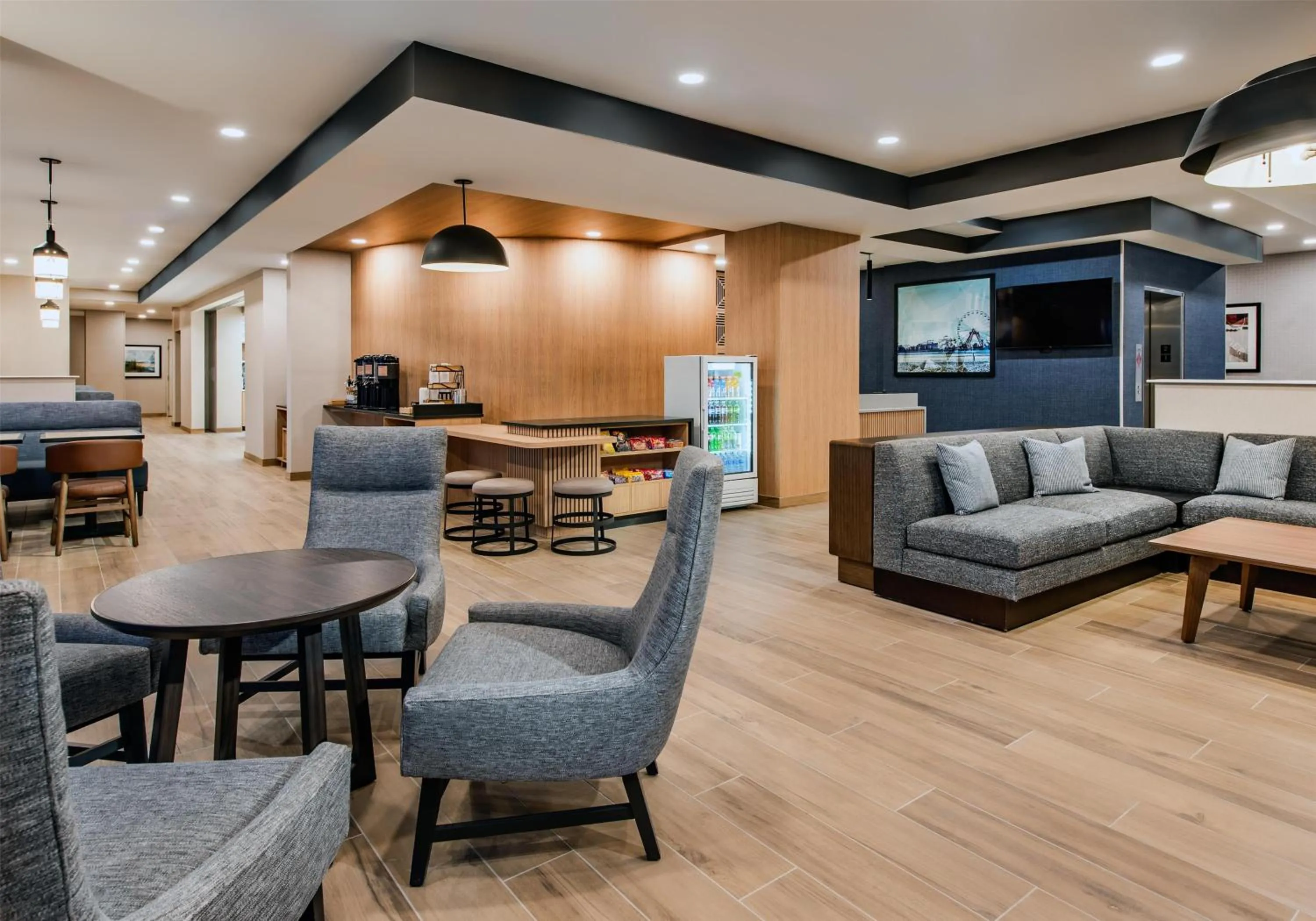 Lobby or reception in Hyatt Place Ocean City Oceanfront