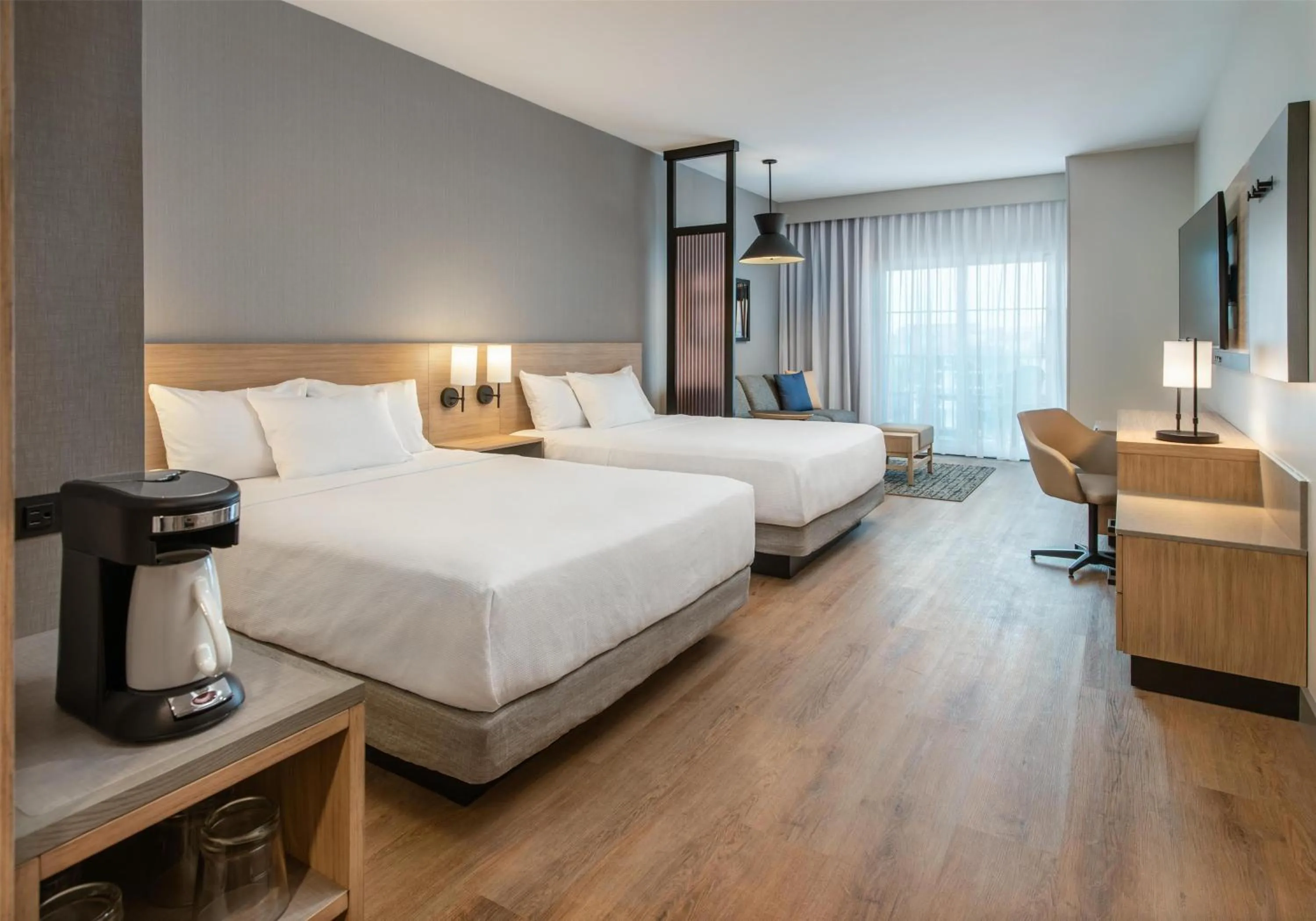 Bedroom, Bed in Hyatt Place Ocean City Oceanfront