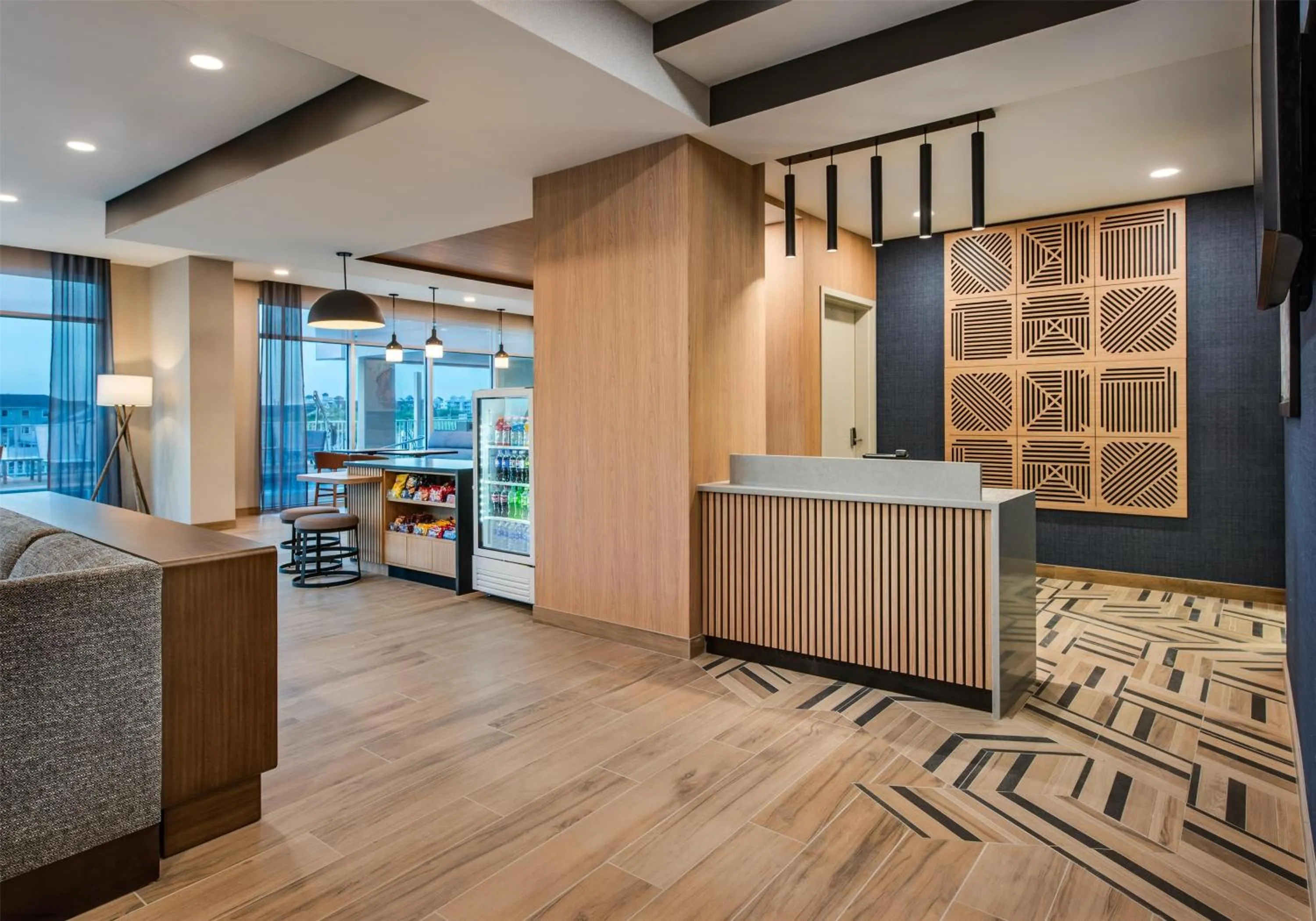 Lobby or reception in Hyatt Place Ocean City Oceanfront