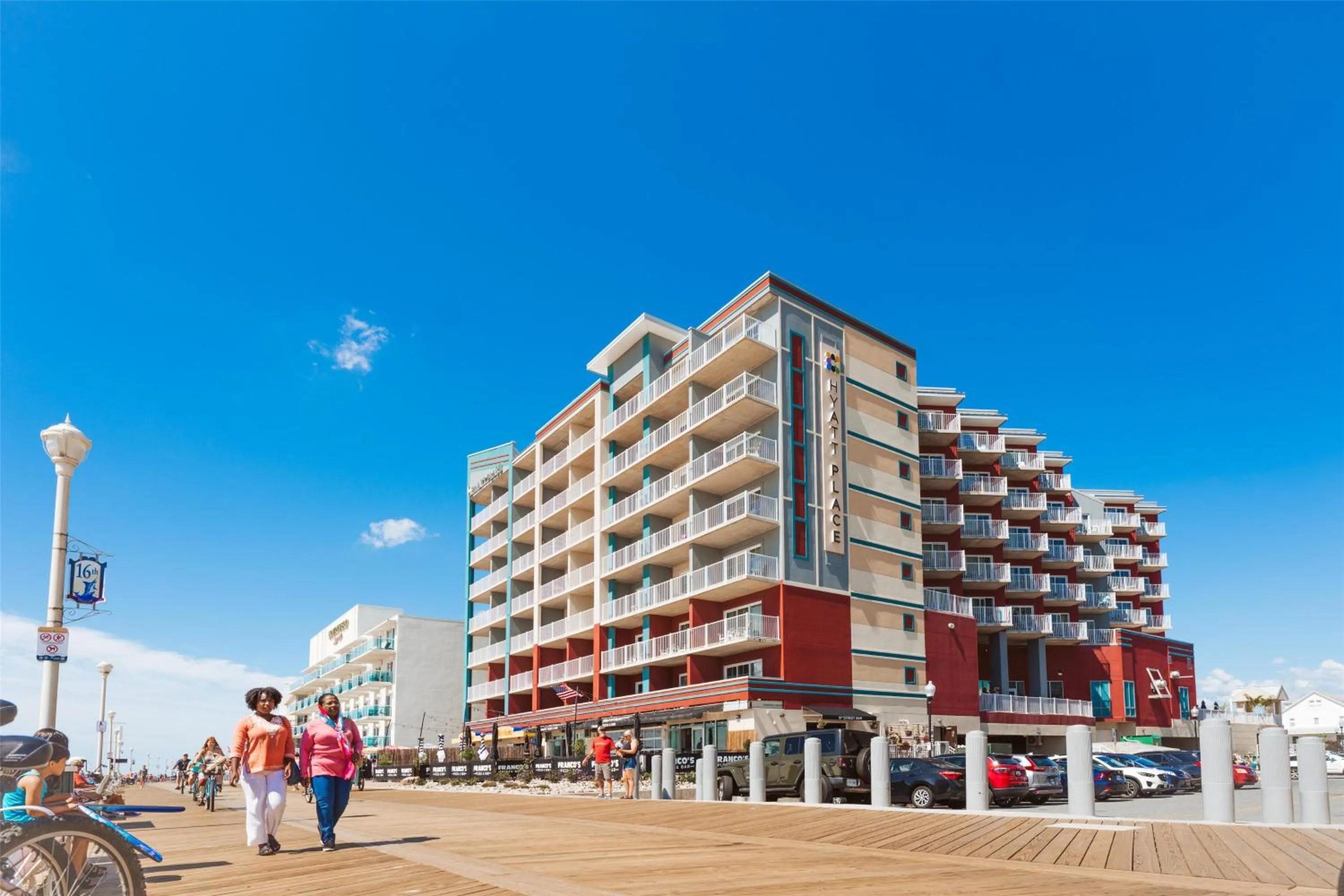 Property building in Hyatt Place Ocean City Oceanfront