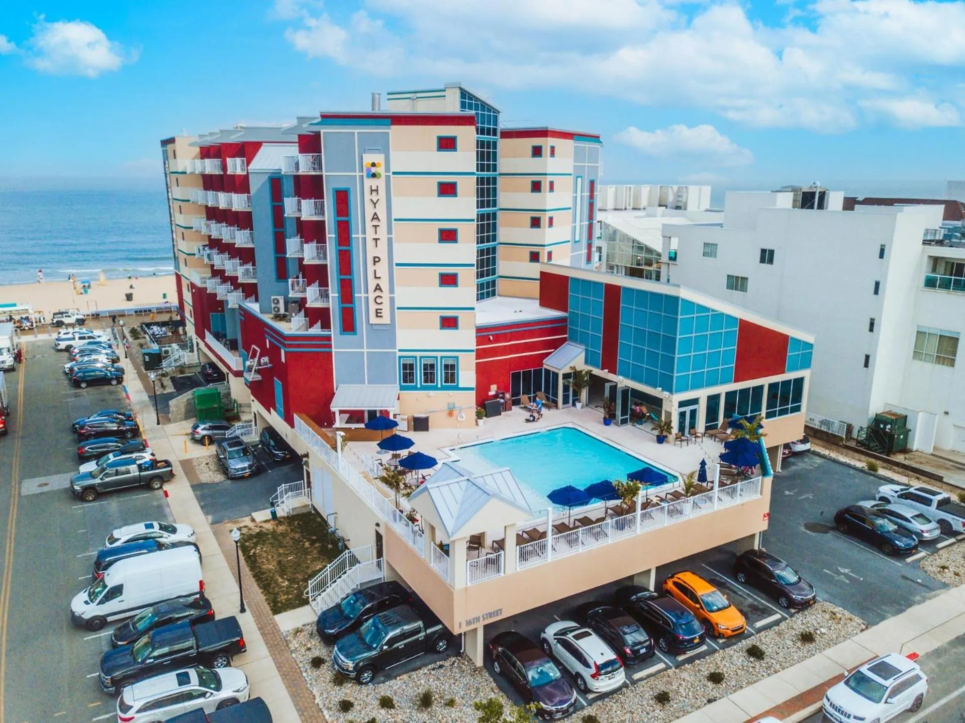Property building in Hyatt Place Ocean City Oceanfront
