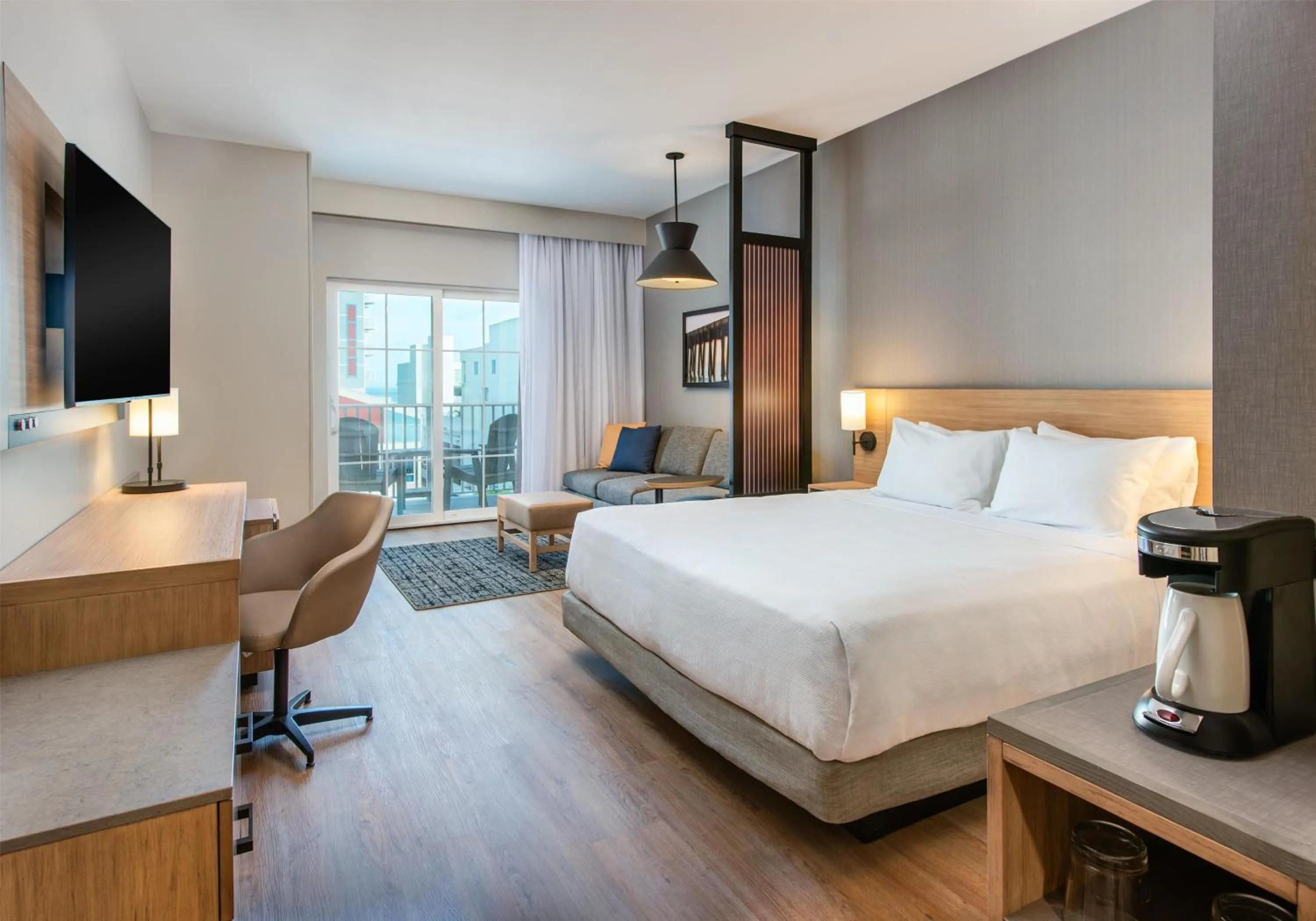 Bedroom, Bed in Hyatt Place Ocean City Oceanfront