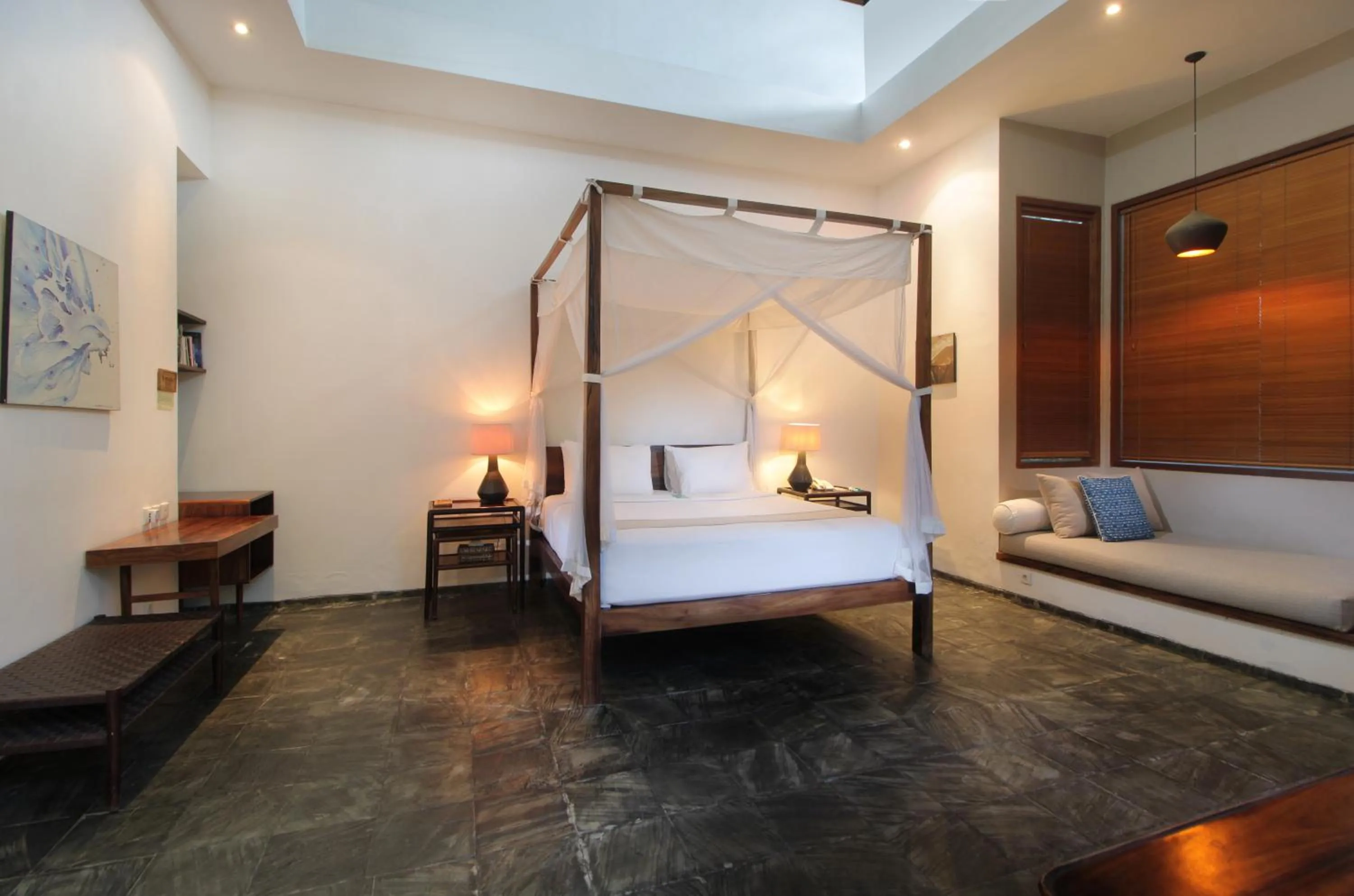 Bed in Tegal Sari Accommodation Ubud