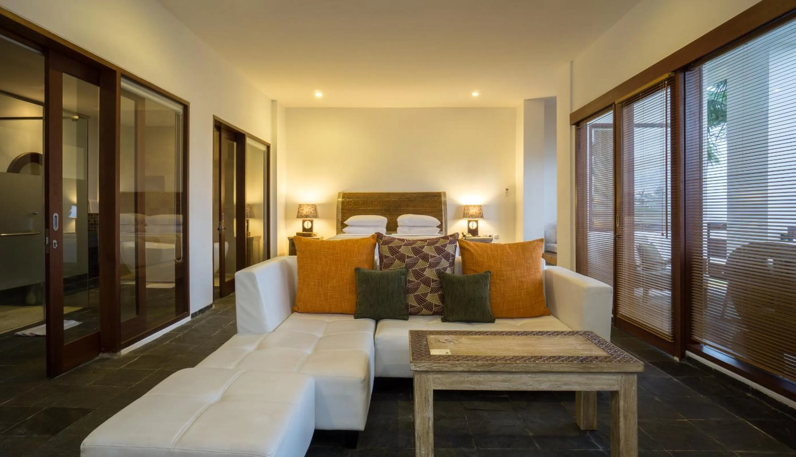 Bed in Tegal Sari Accommodation Ubud